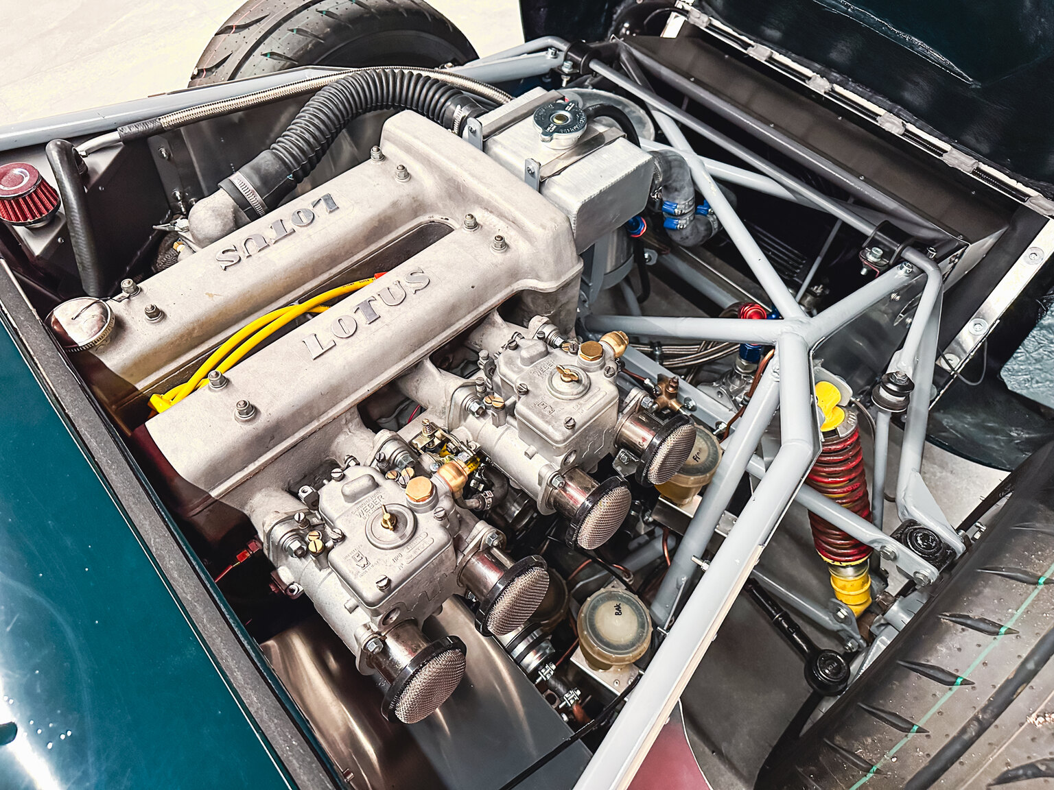 Image of 1965 Ginetta G Racer mechanics