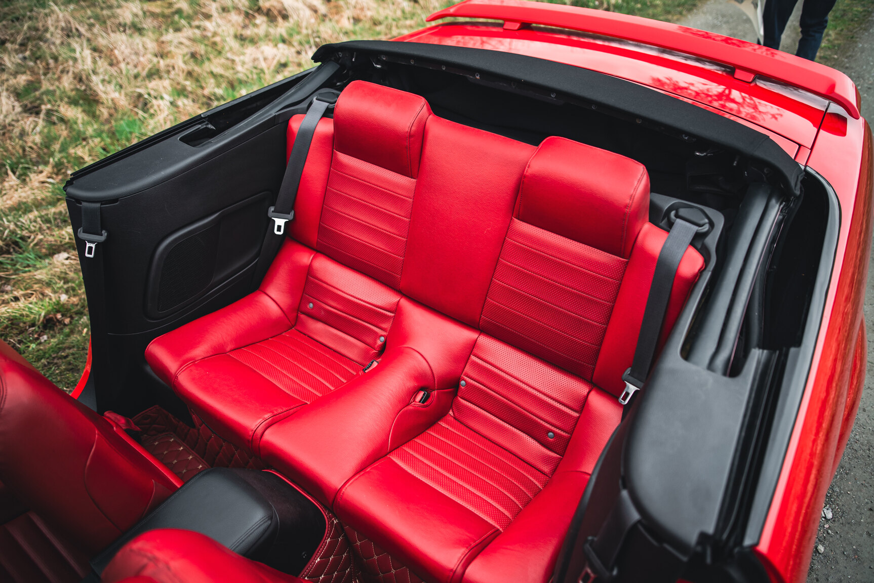 Interior image of 2009 Ford Mustang V8 GT Convertible