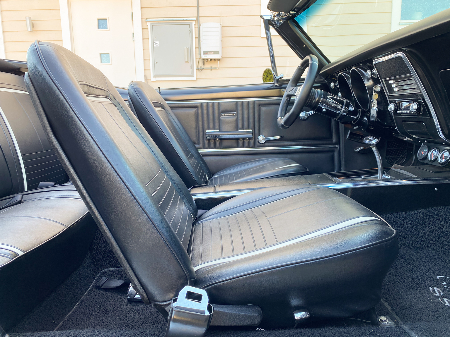 Interior image of 1967 Chevrolet Camaro 383ci Convertible (24)