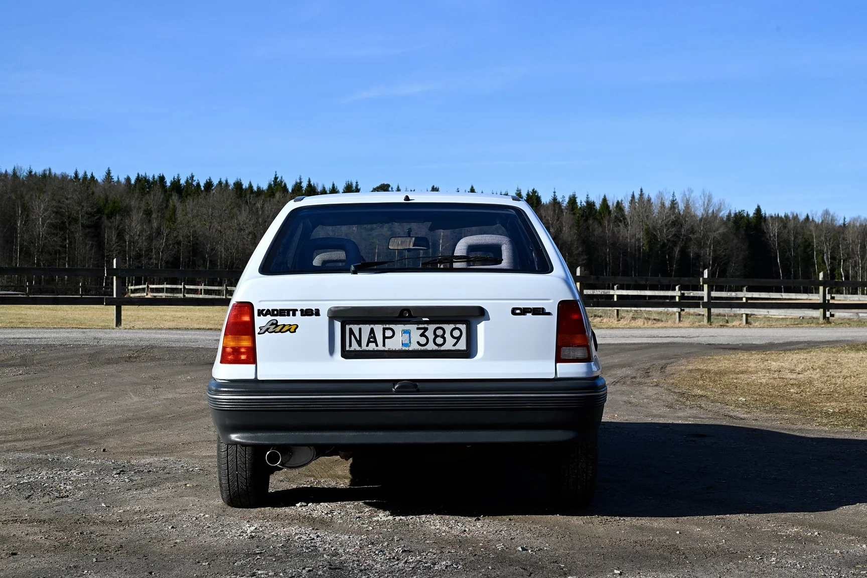 Exterior image of 1991 Opel Kadett Fun - NO RESERVE (8)