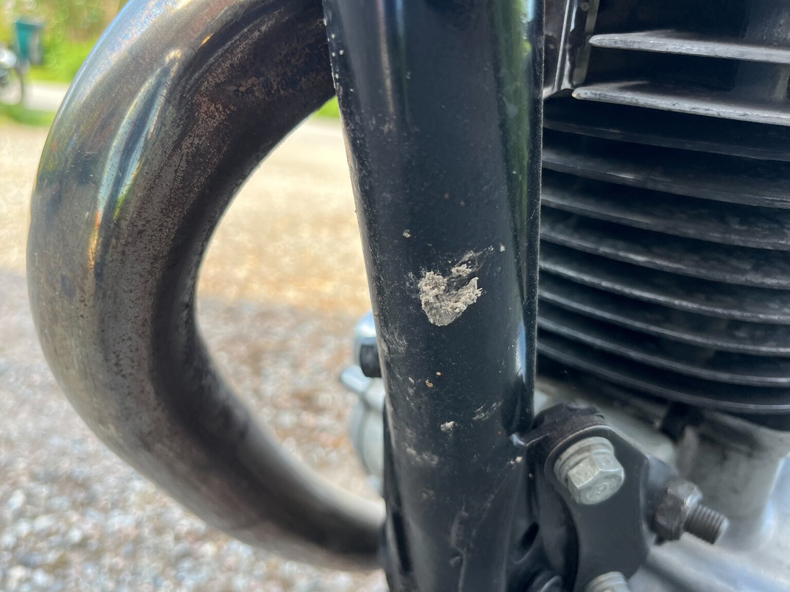 Image of 1979 Yamaha SR500 mechanics