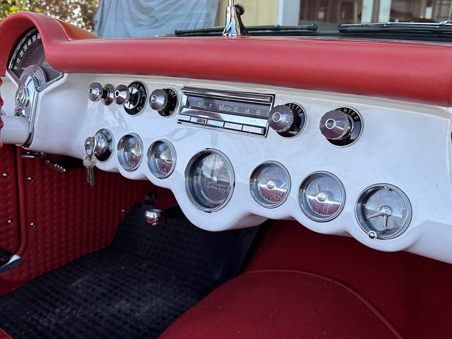 Innenraumfoto von 1956 Chevrolet Corvette 