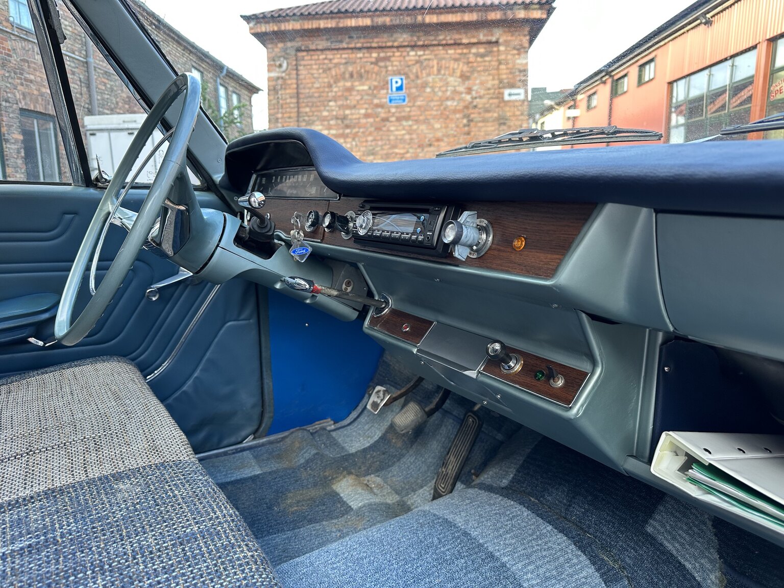 Interiörbild 1964 Ford Zephyr