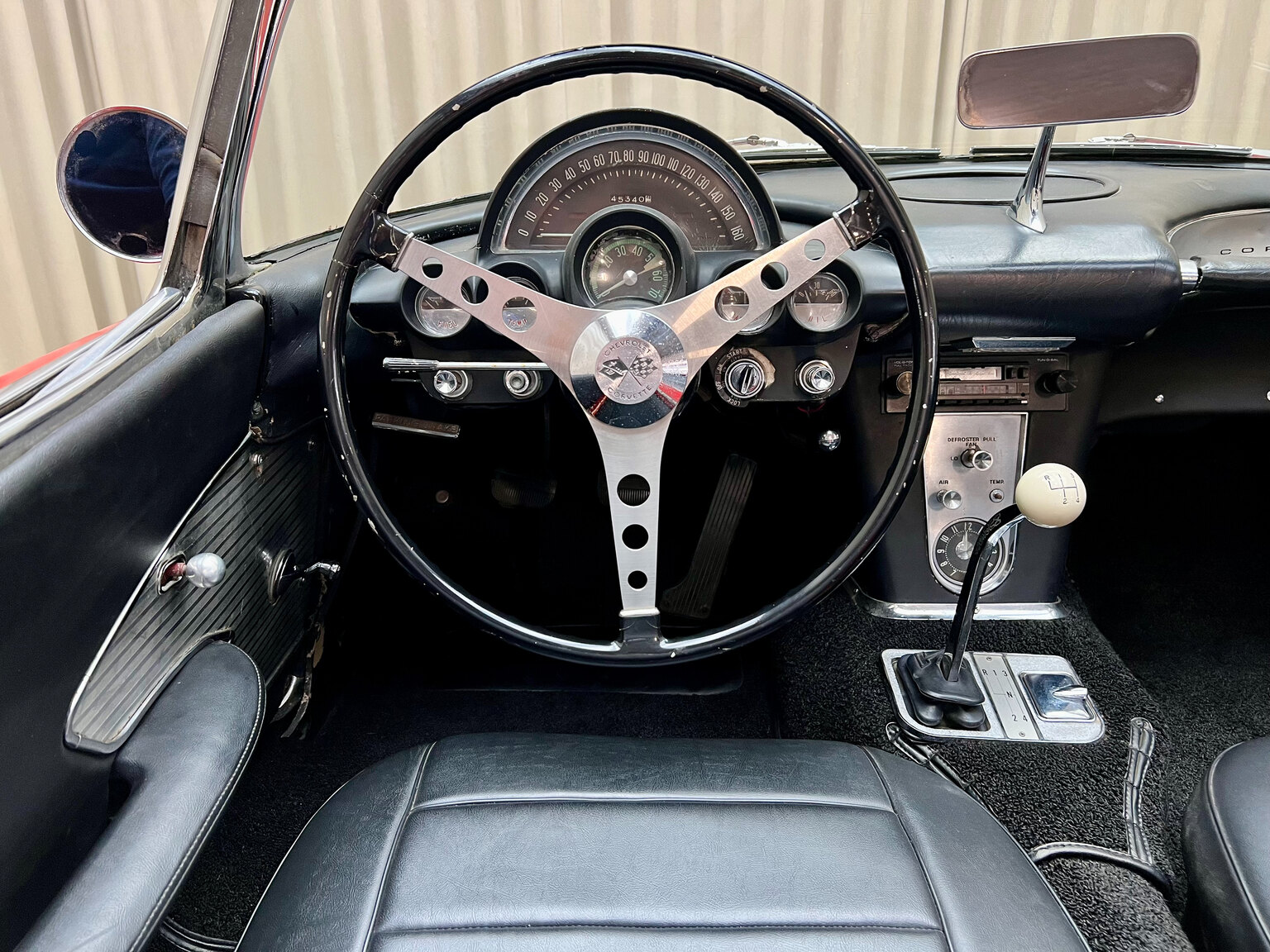 Innenraumfoto von 1960 Chevrolet Corvette C1
