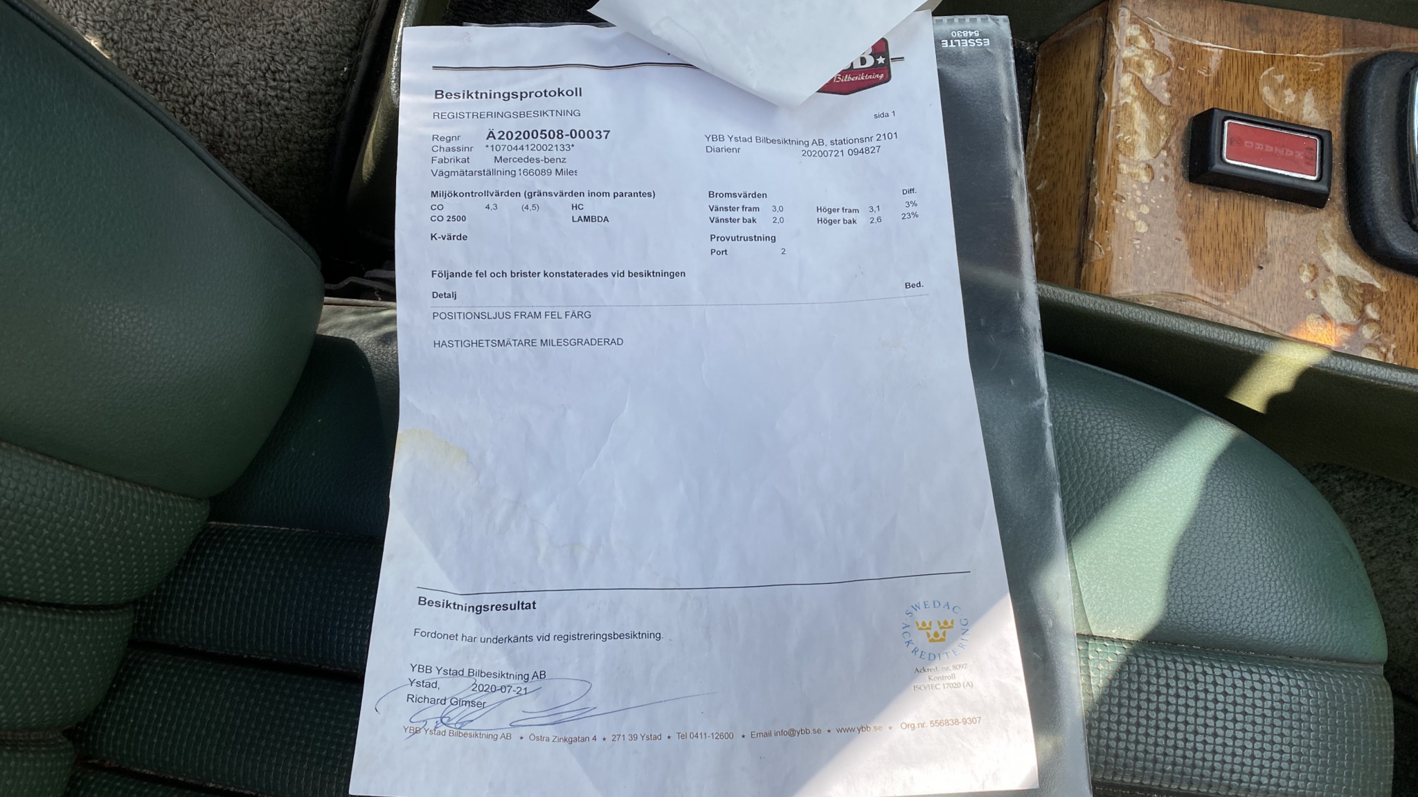 Documentation for 1972 Mercedes-Benz 350 SL (1)