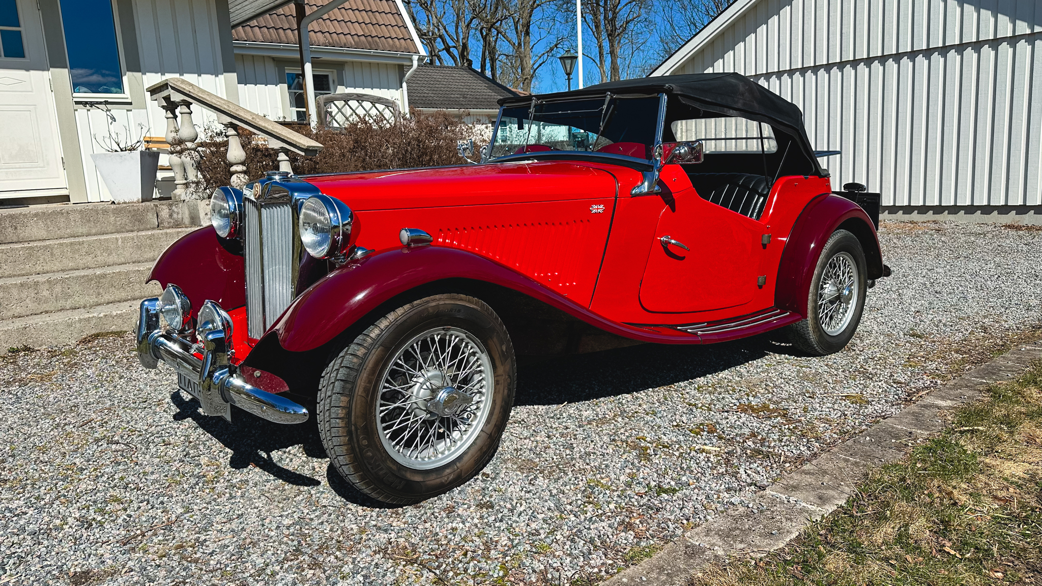 Aussenfoto 1951 MG TD MIDGET