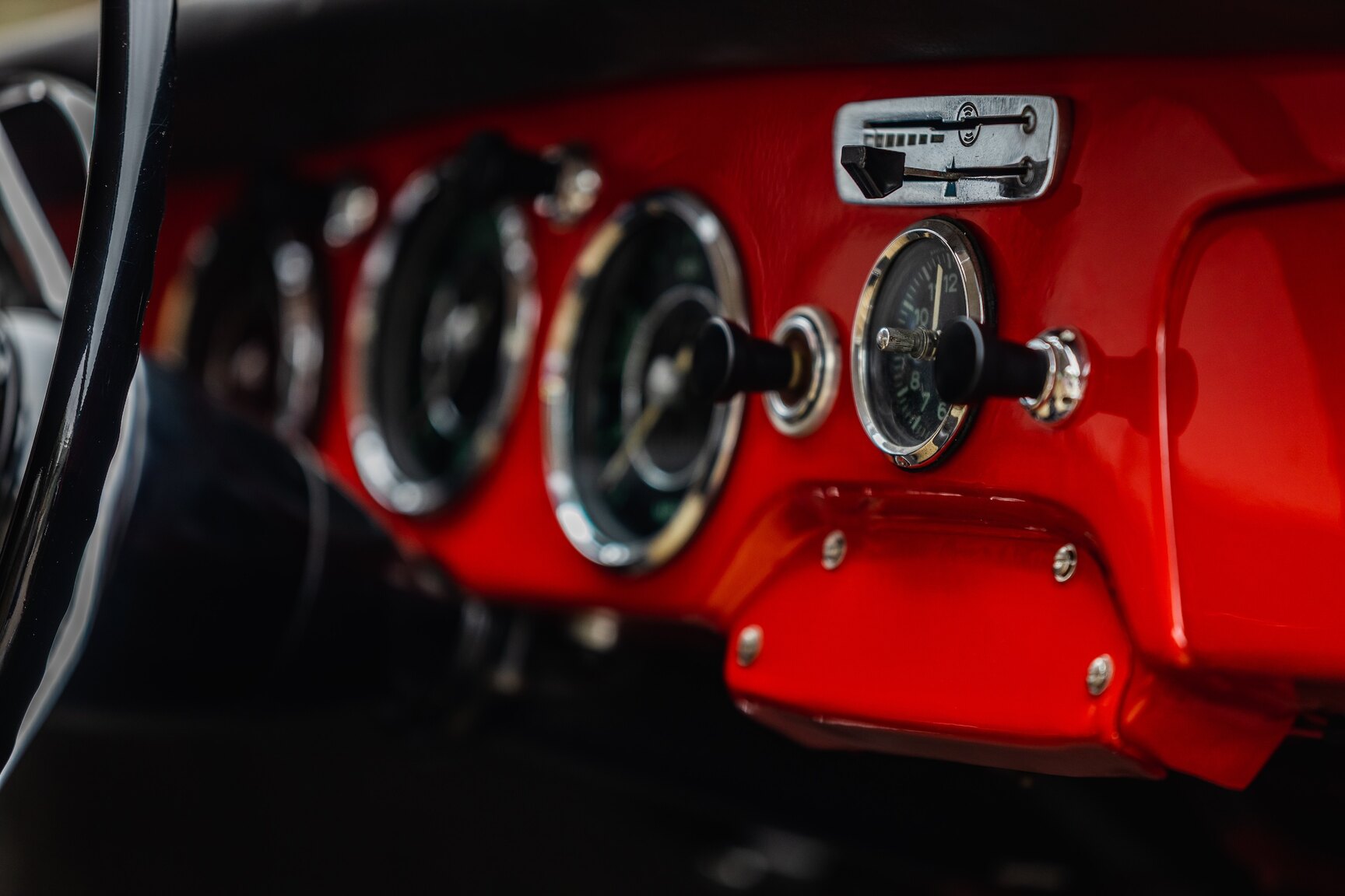 Innenraumfoto von 1962 Porsche 356 BT6 "Notchback"