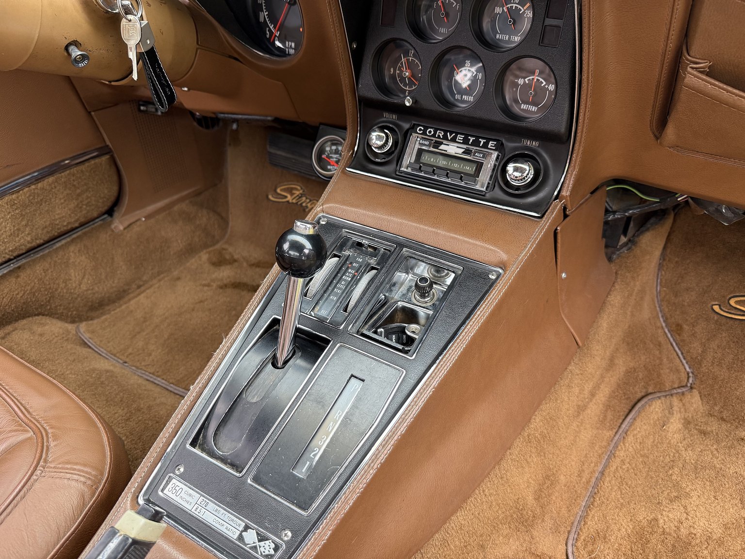 Interior image of 1973 Chevrolet Corvette Stingray