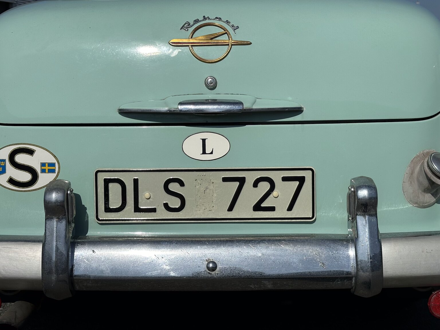 Exterior image of 1956 Opel Olympia Rekord