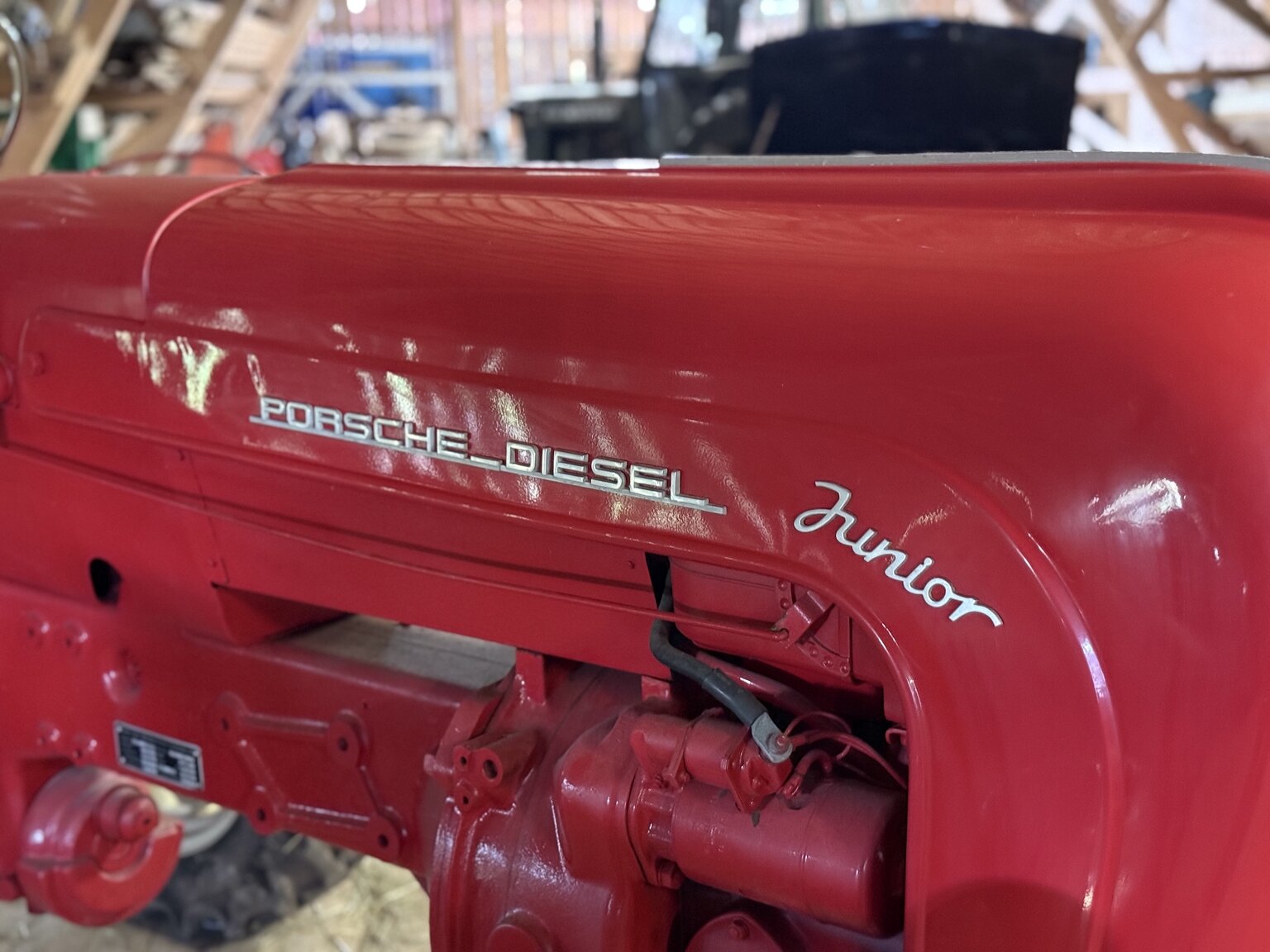 Exterior image of 1958 Porsche Junior Diesel