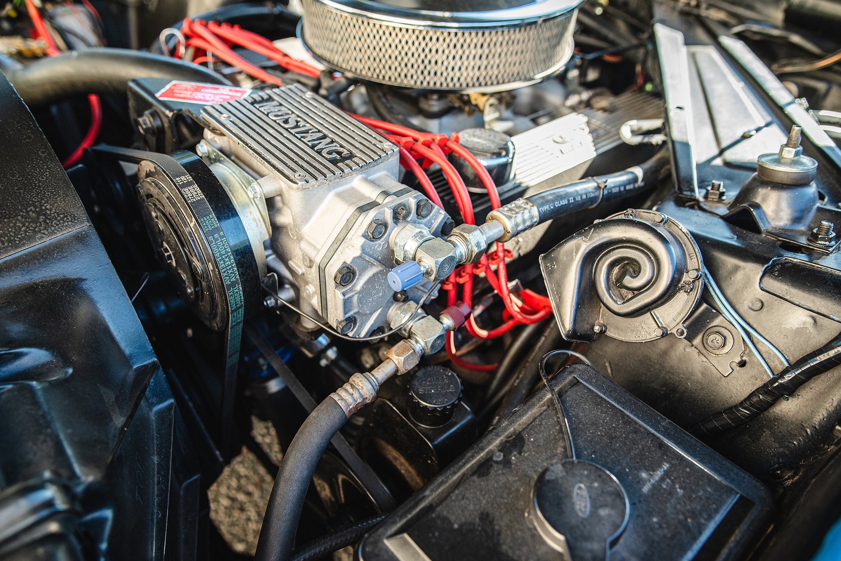 Image of 1971 Ford Mustang Mach 1 mechanics