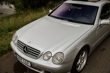 Exterior image of 2002 Mercedes-Benz CL 600