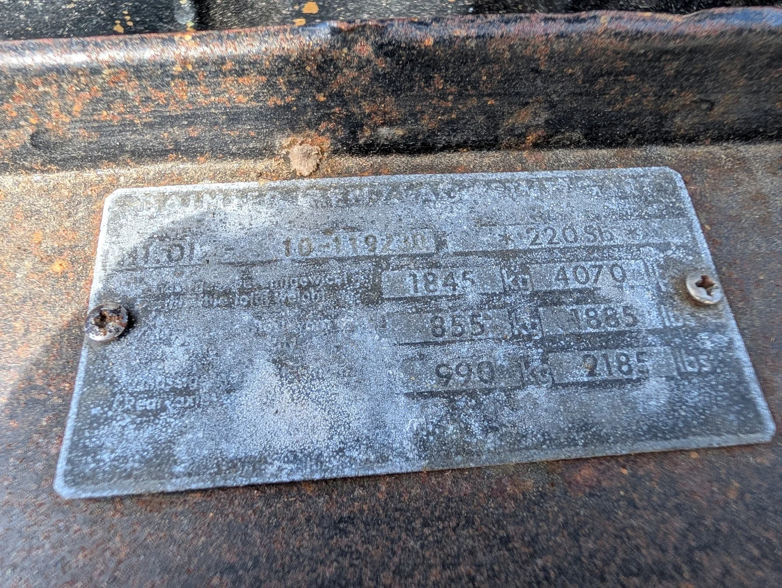 Documentation for 1964 Mercedes-Benz 220 Sb (1)