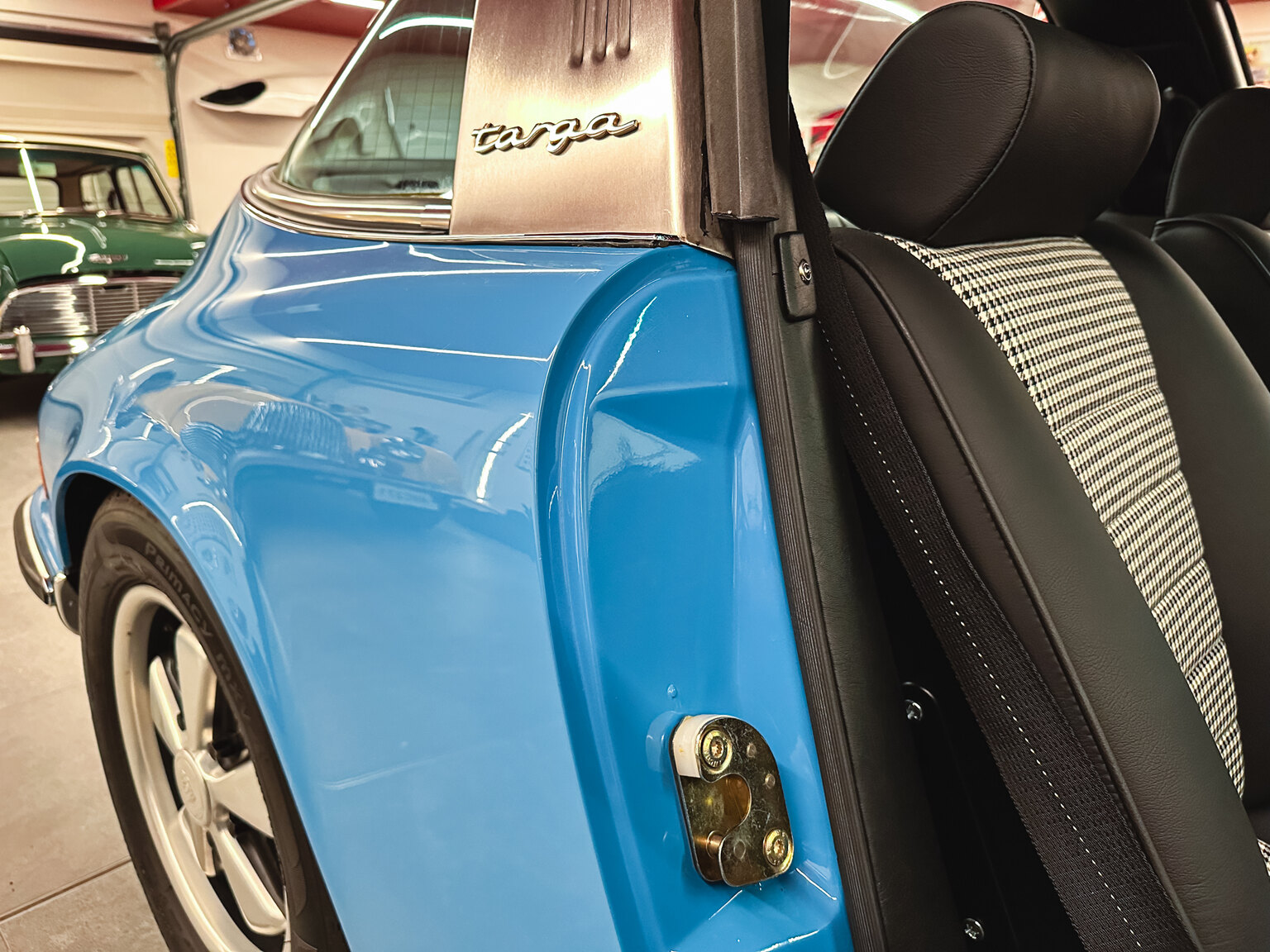 Interiörbild 1970 Porsche 911 E Targa