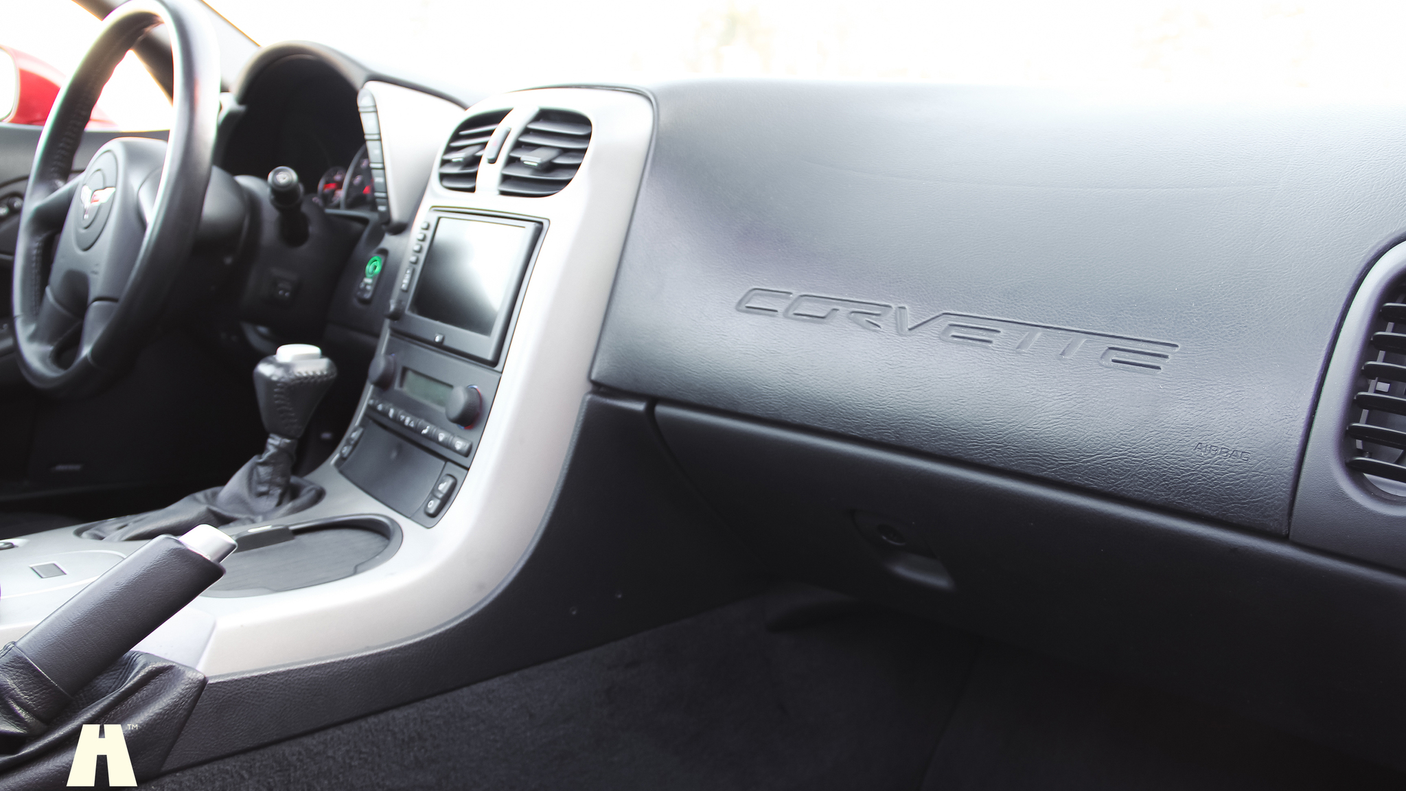 Interiörbild 2005 Corvette C6 Z51