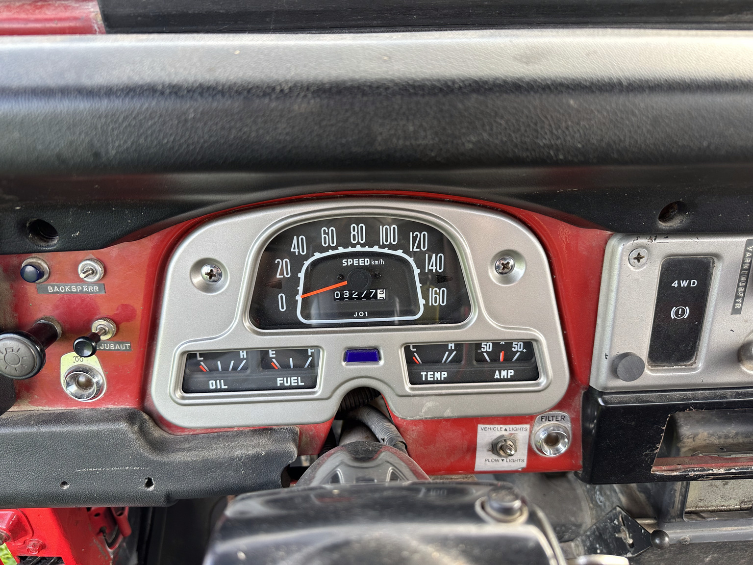 Innenraumfoto von 1982 Toyota Landcruiser Utility (7)