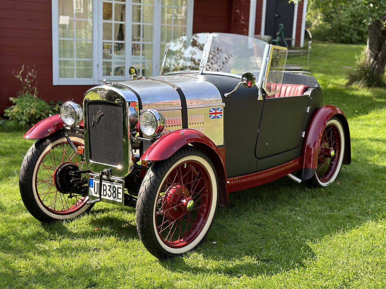Exteriörbild på 1938 AUSTIN SEVEN BOAT TAIL