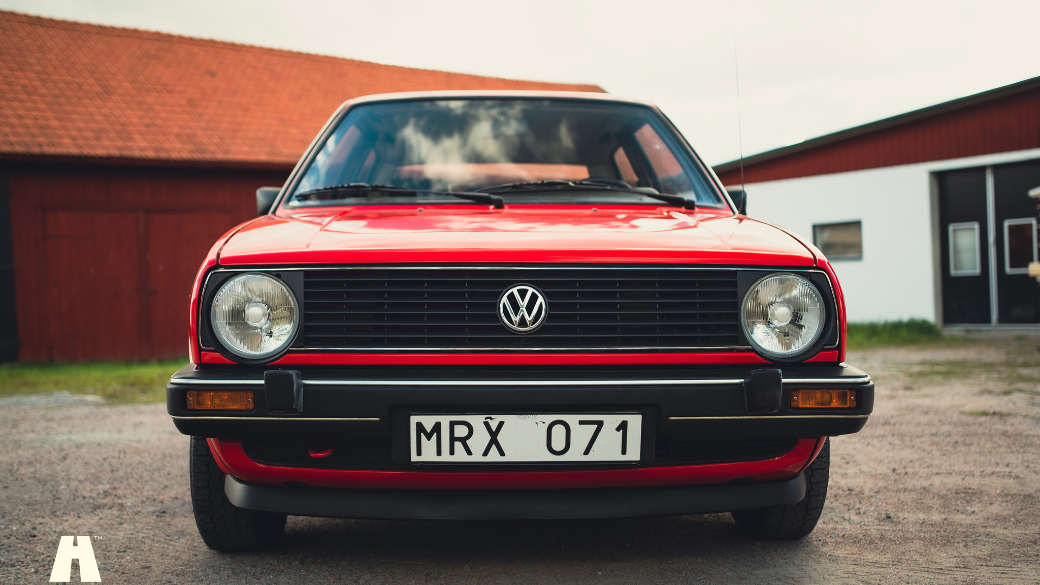 Exterior image of 1986 Volkswagen Golf CL