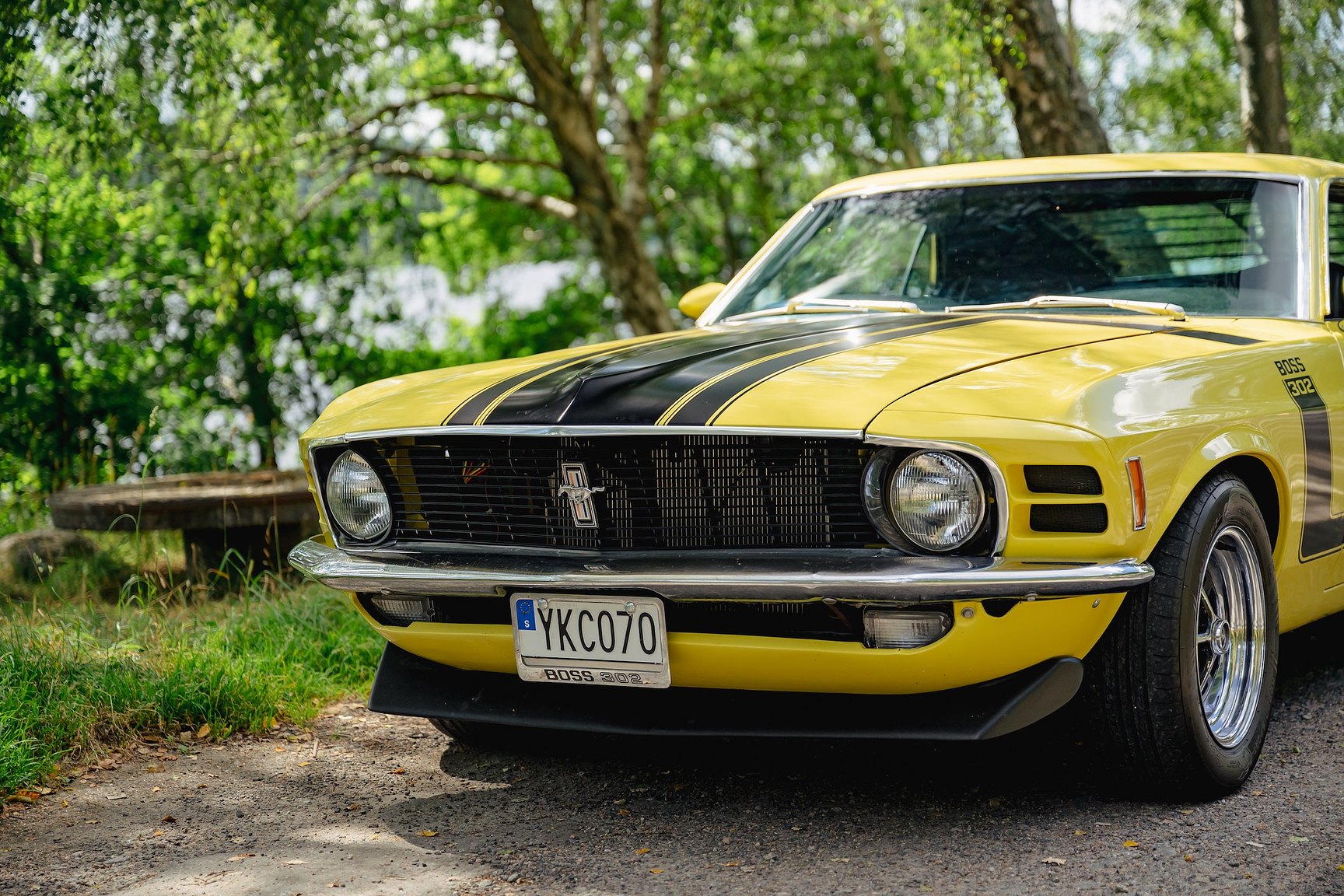 Exterior image of 1970 Ford Mustang Boss 302