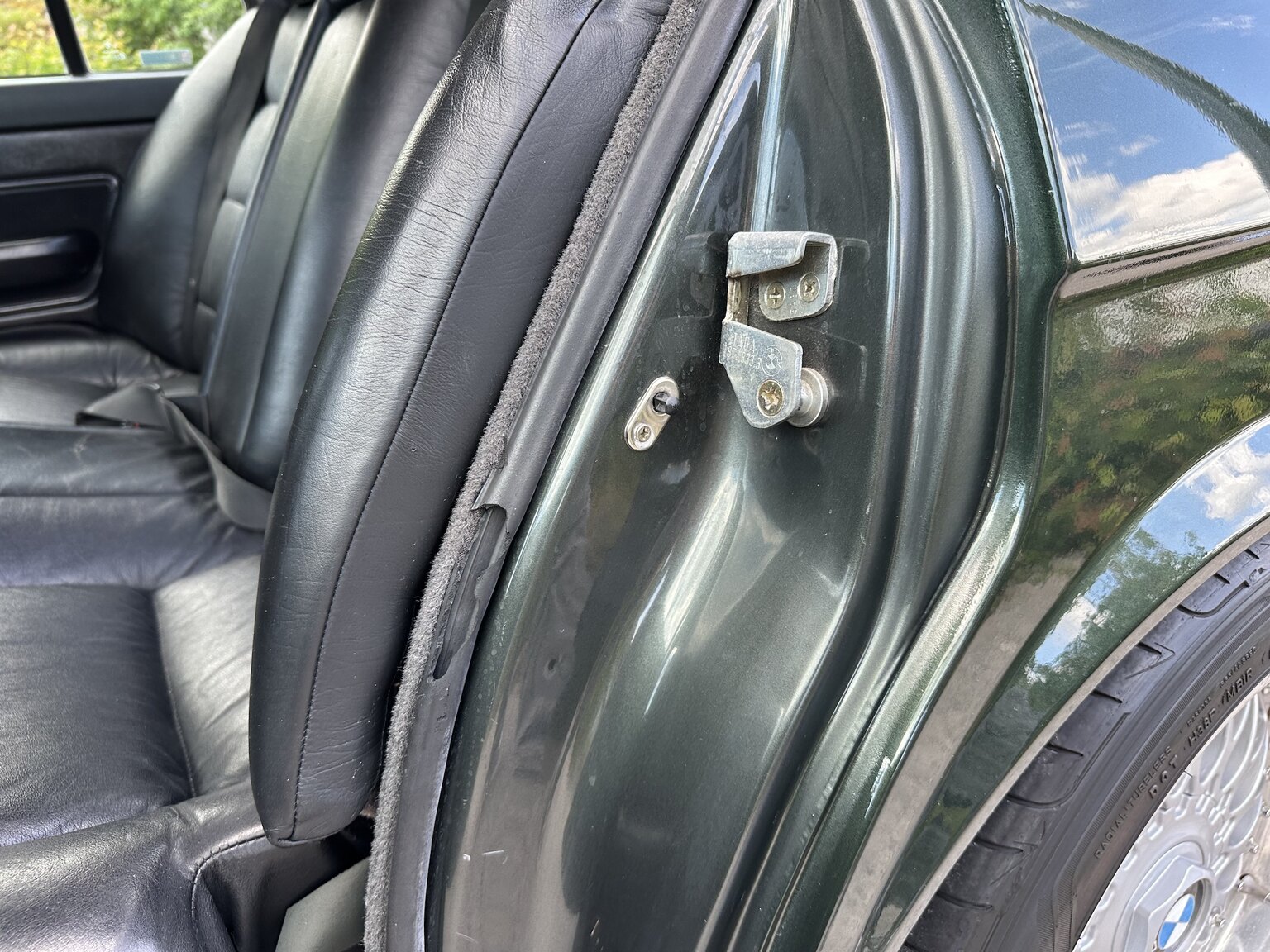 Interiörbild 1985 BMW 525E