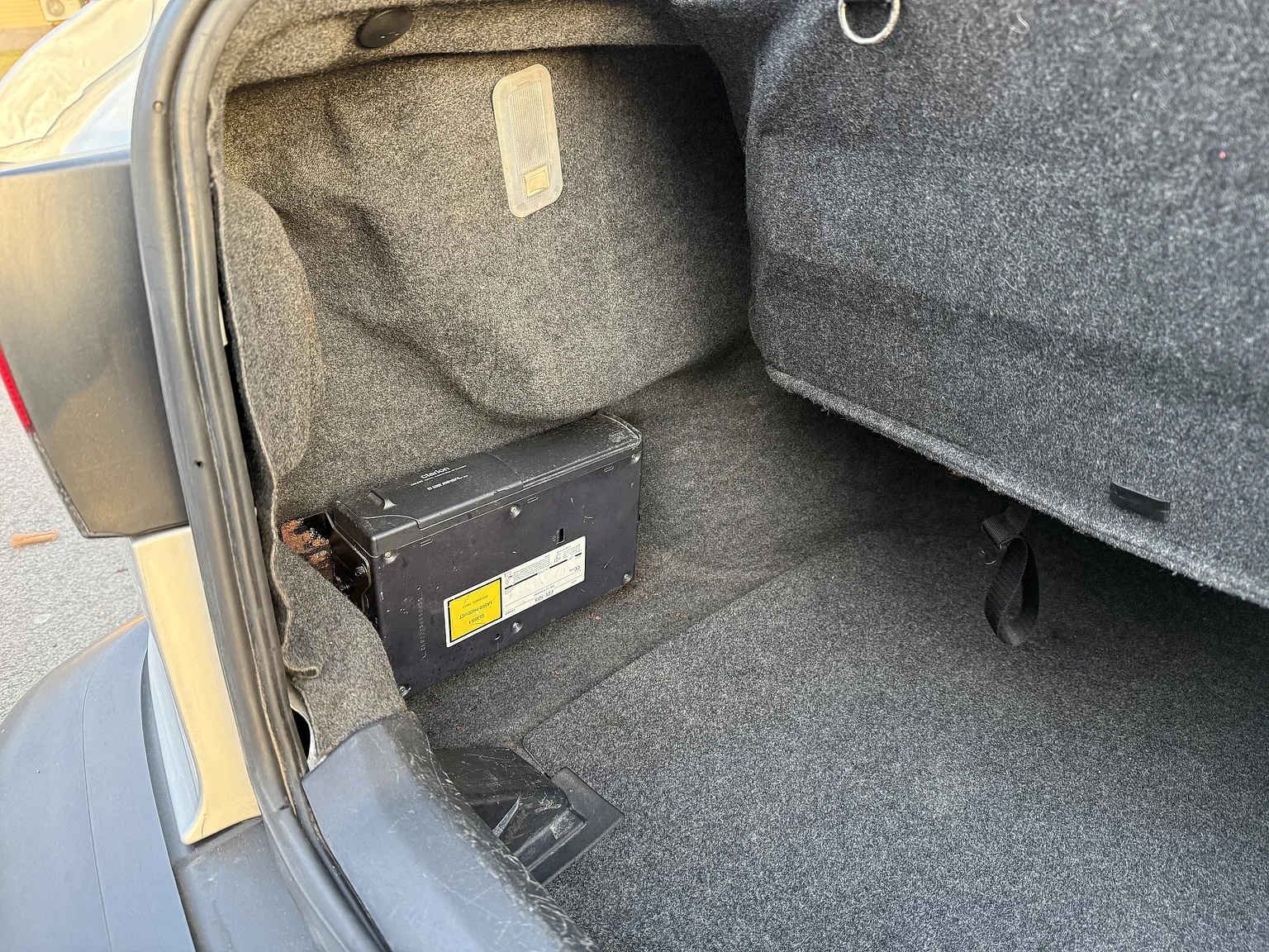 Innenraumfoto von 1996 SAAB 900 Turbo Convertible (58)