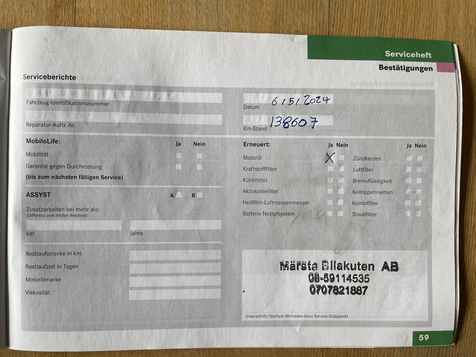 Dokumentation för 2001 Mercedes-Benz CLK 230 Kompressor