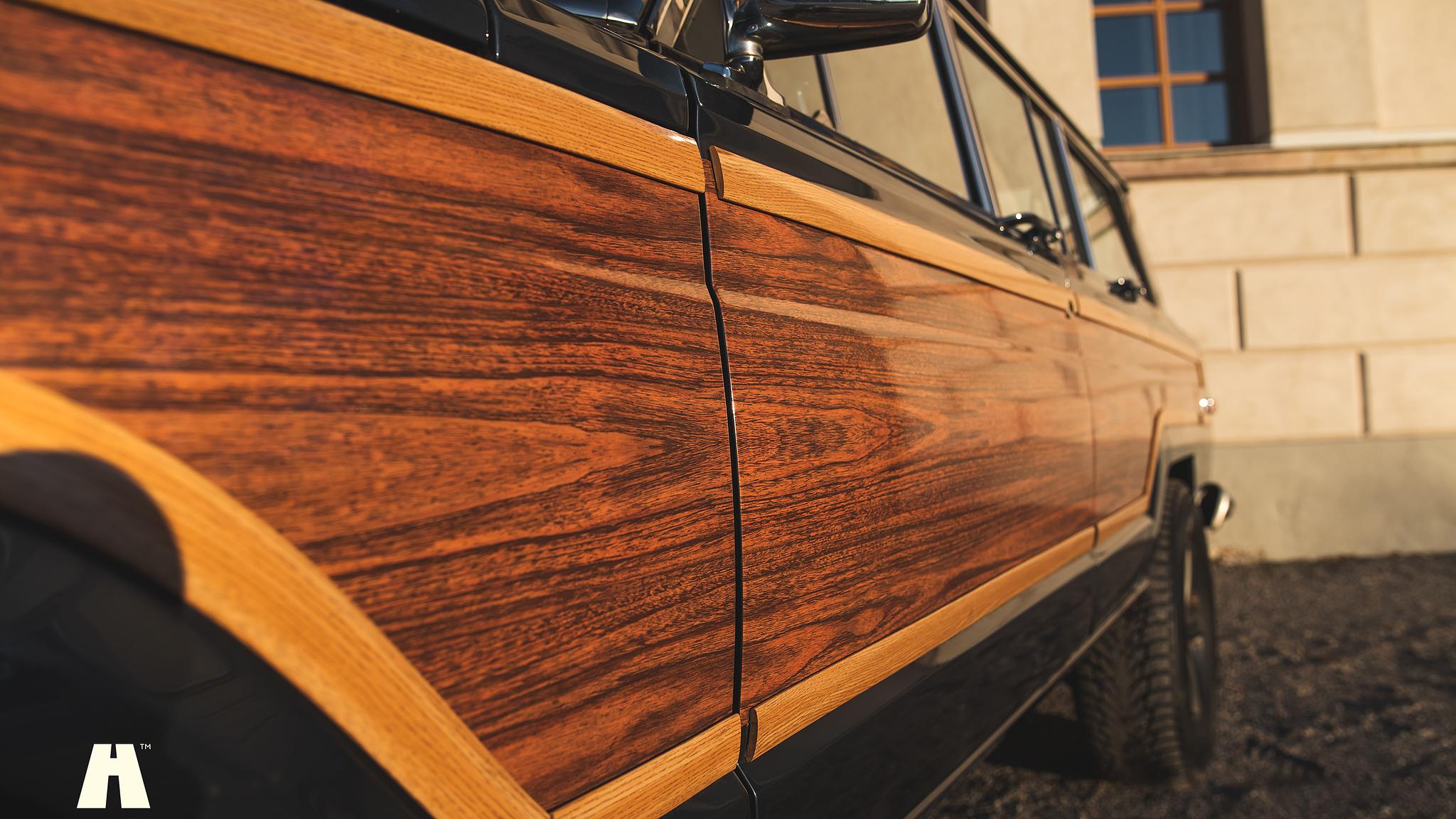Aussenfoto 2015 Woodland Restomod Grand Wagoneer #002 Euro 6