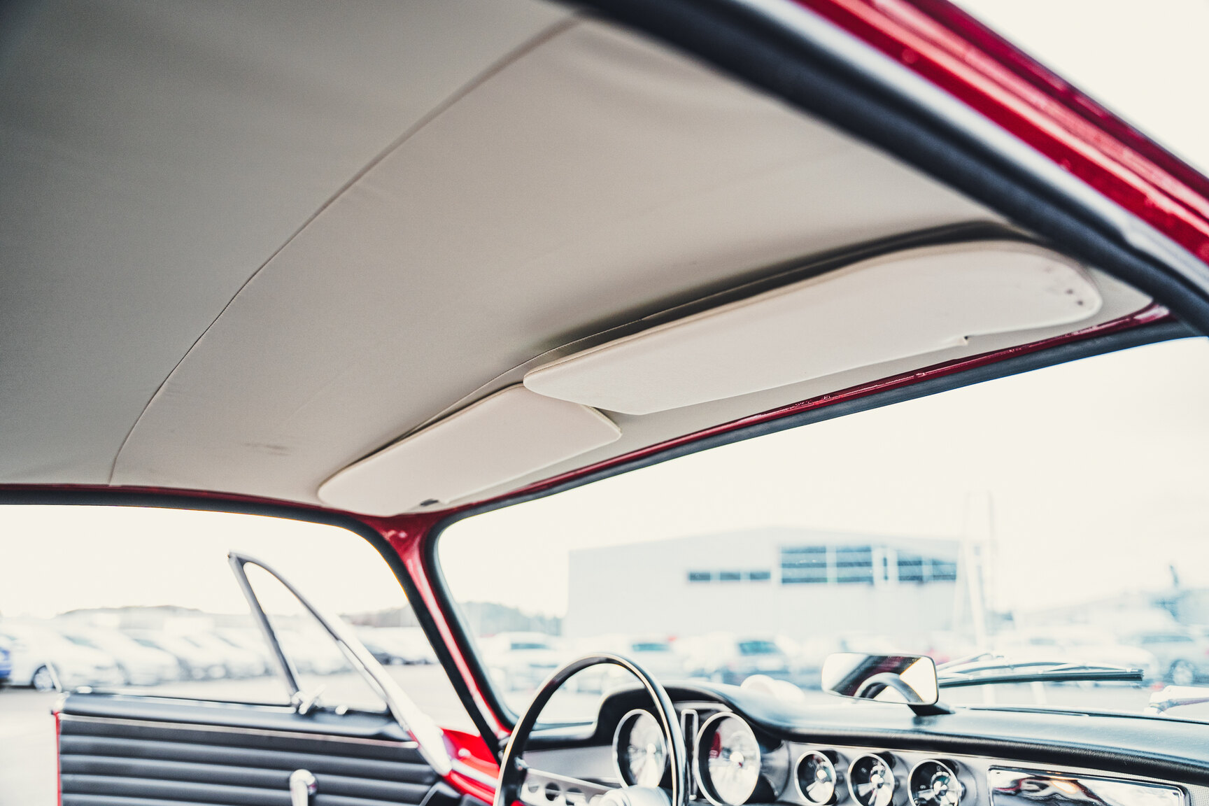 Interiörbild 1963 Volvo P1800 S