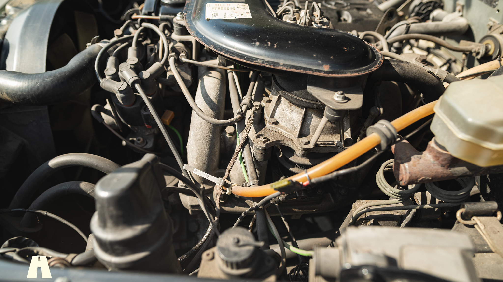 Image of 1985 Mercedes 230GE Cabrio mechanics