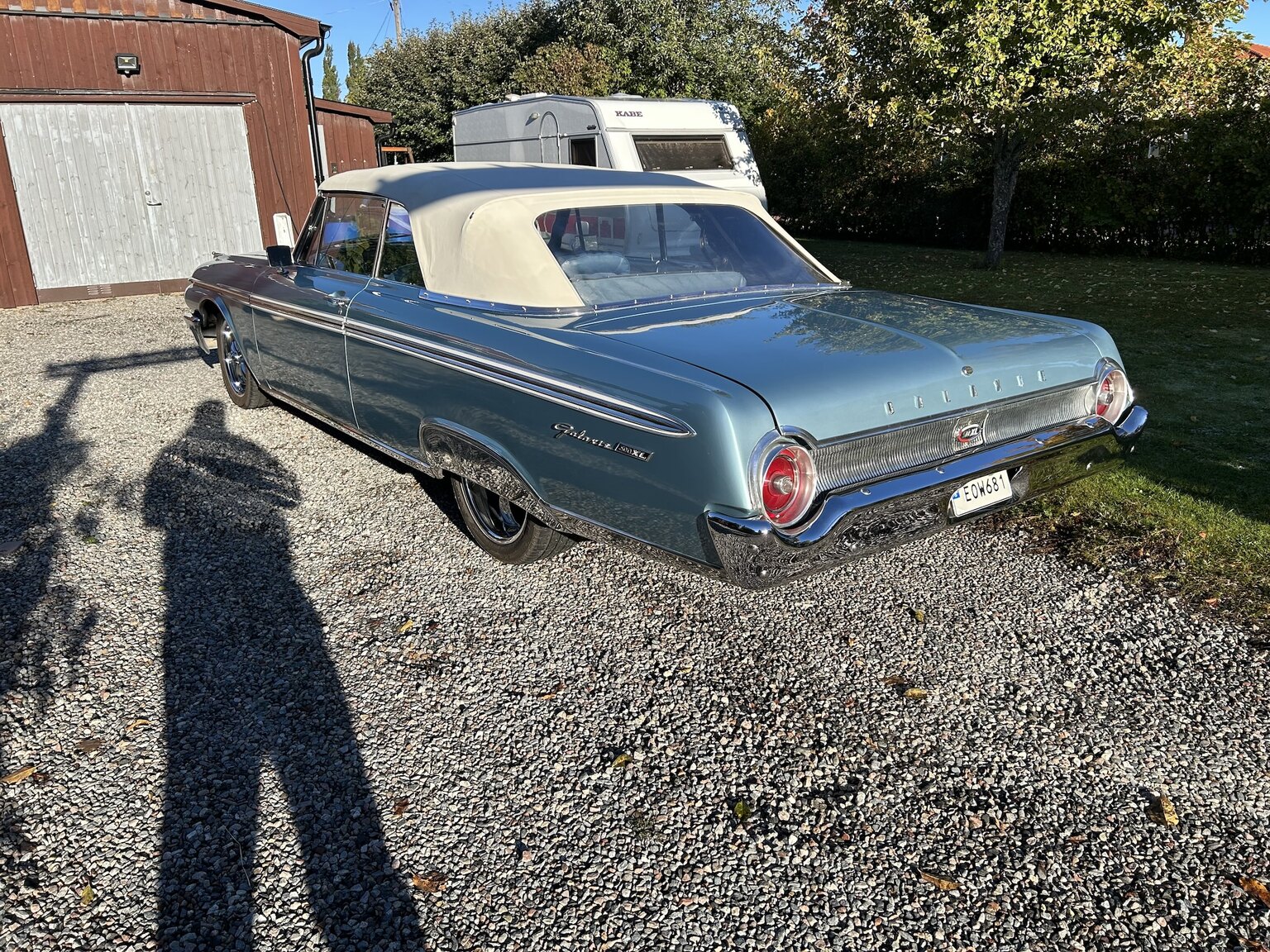 Exterior image of 1962 Ford Galaxie 500 XL Sunliner