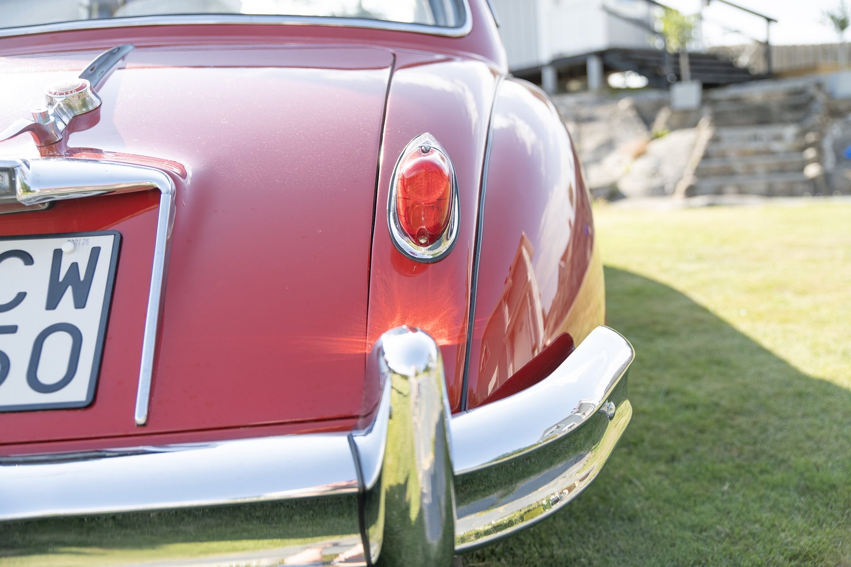 Exterior image of 1959 Jaguar XK 150
