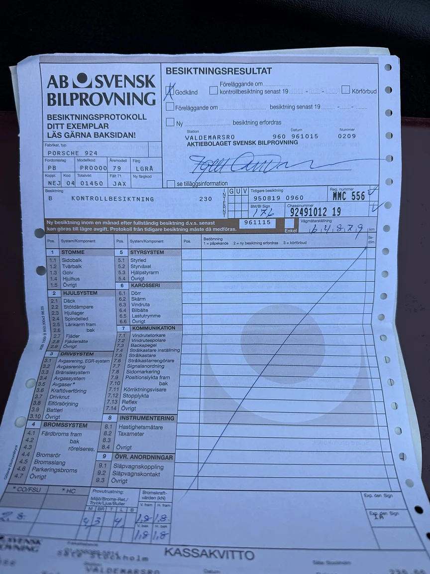 Exteriörbild på 1979 Porsche 924  (24)