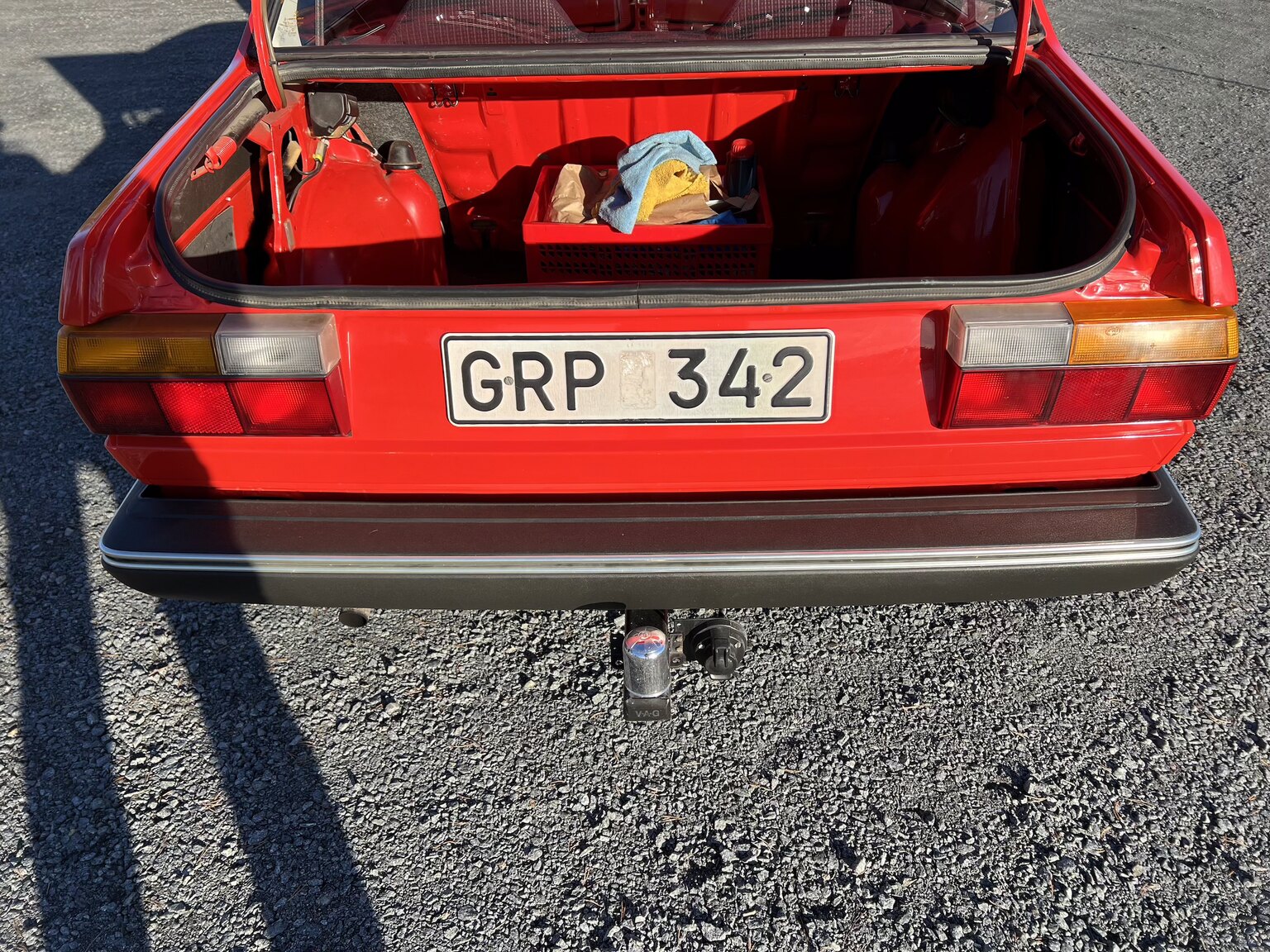 Interiörbild 1982 Volkswagen Jetta