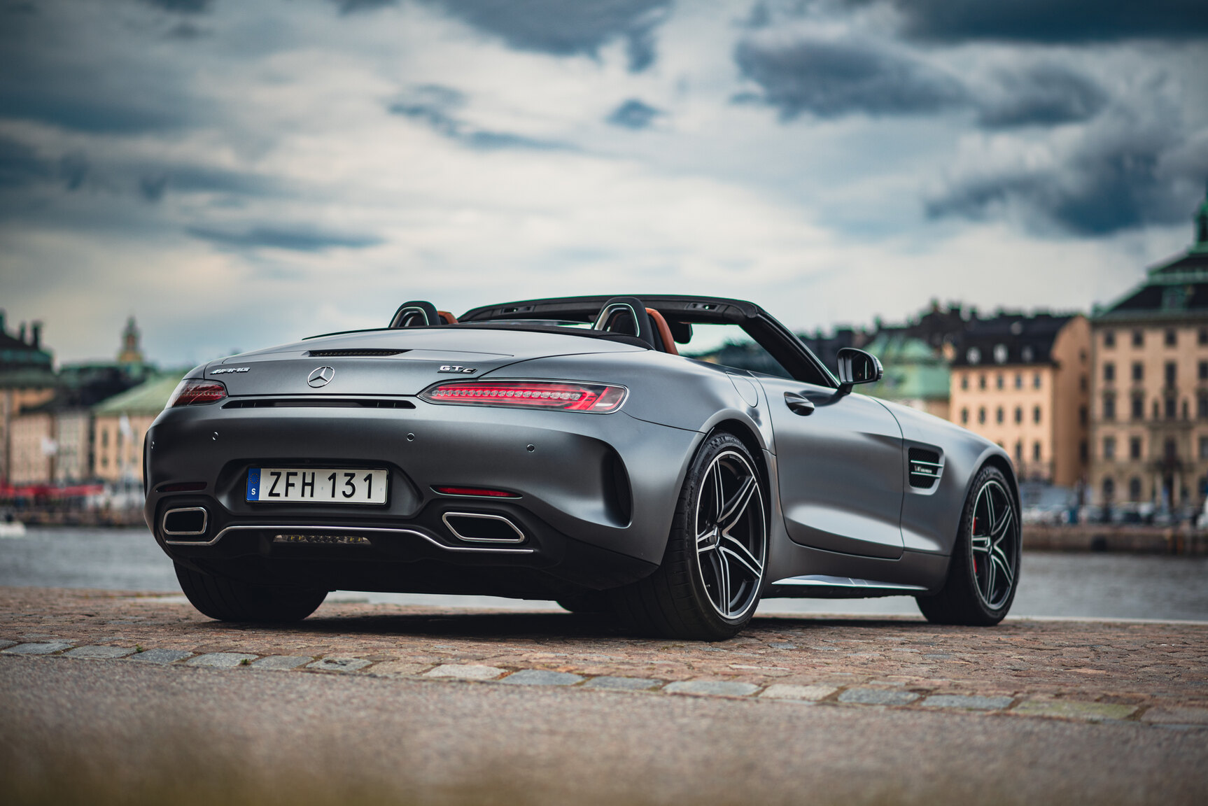 Exterior image of 2018 Mercedes-Benz AMG GT C
