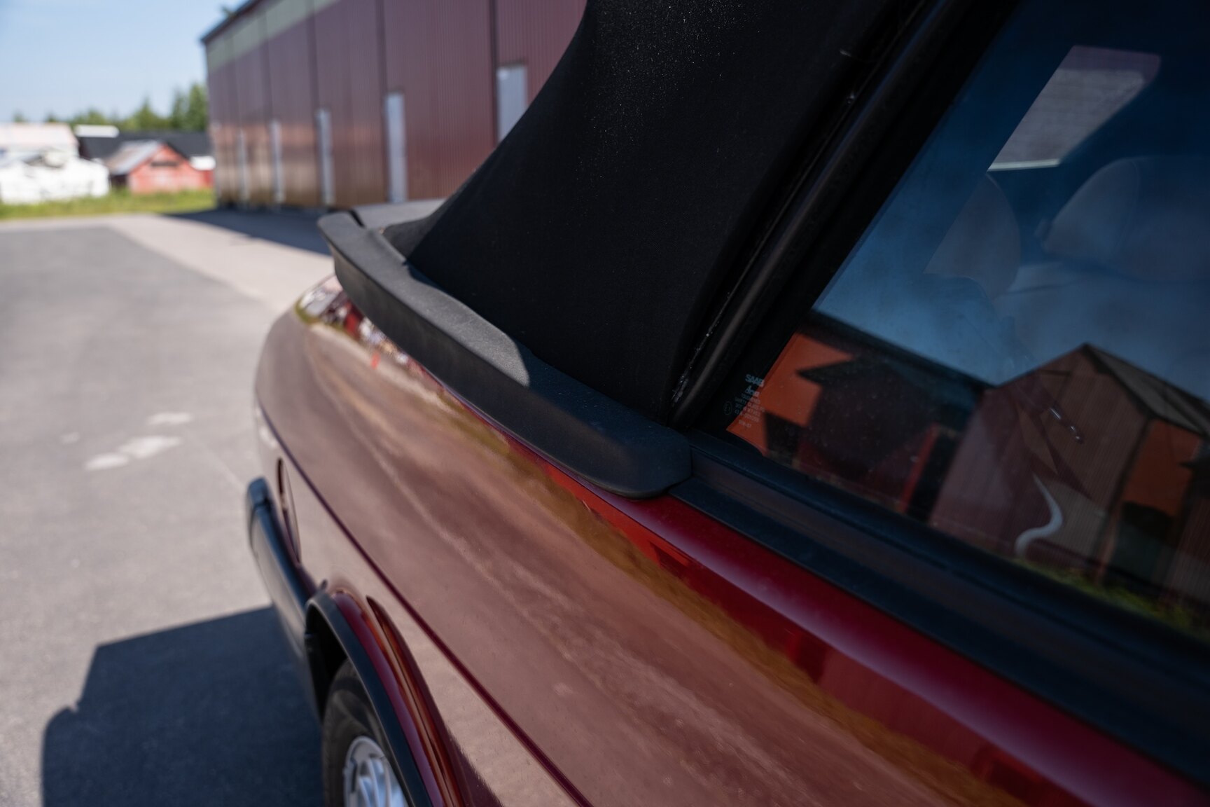 Exterior image of 1988 Saab 900 Turbo Convertible