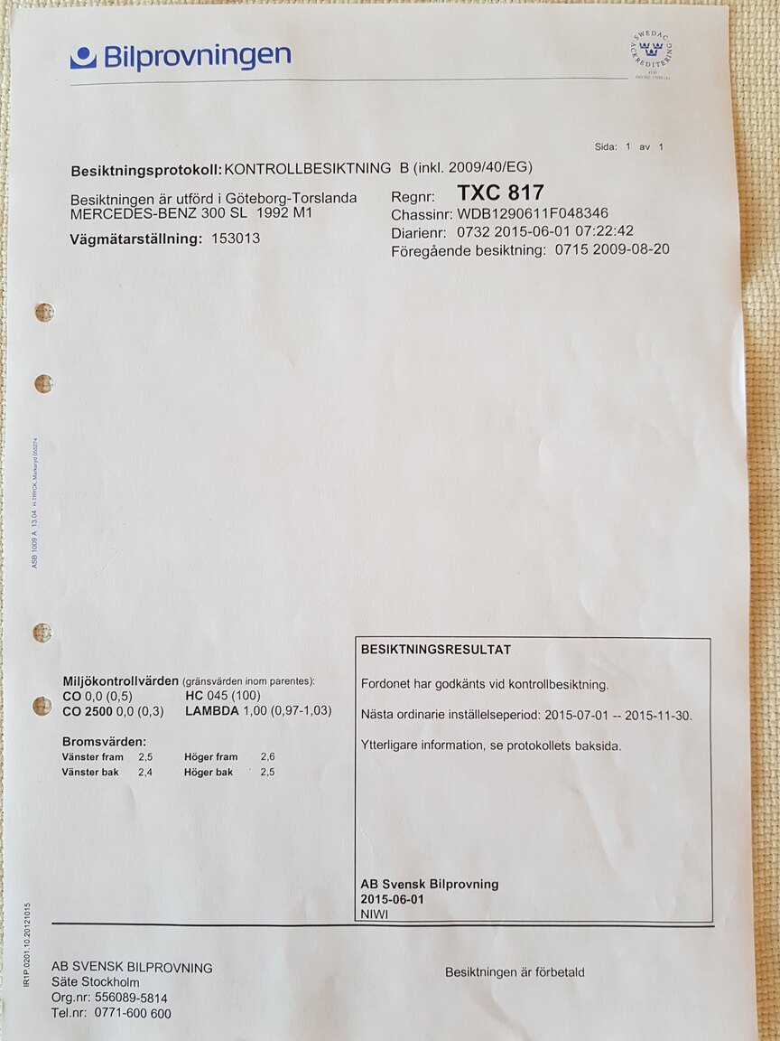 Documentation for 1992 Mercedes-Benz 300 SL-24