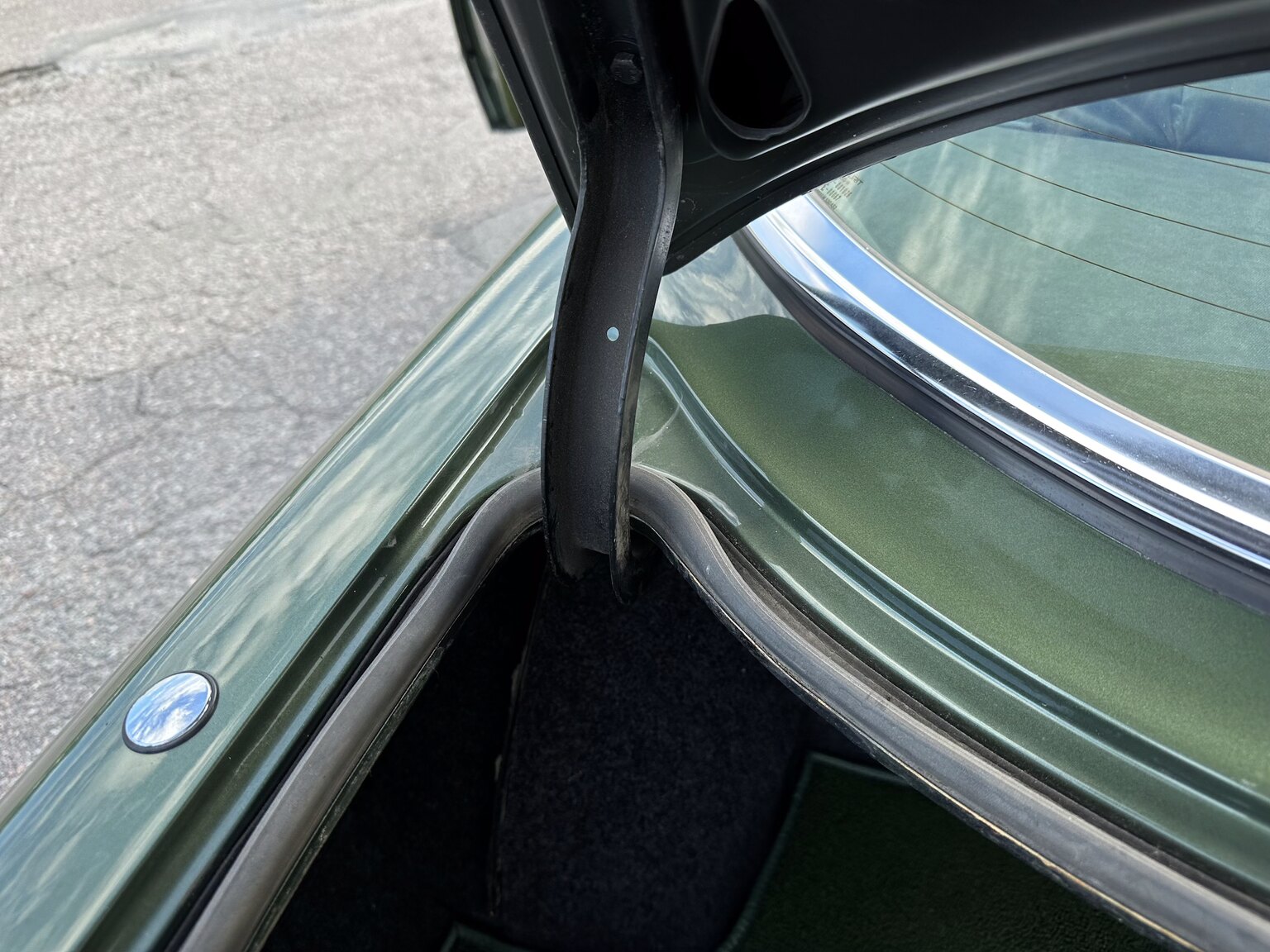 Interiörbild 1974 Mercedes Benz 450 SLC