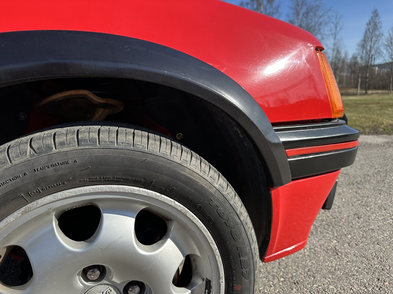 Exterior image of 1989 Peugeot 205 GTI