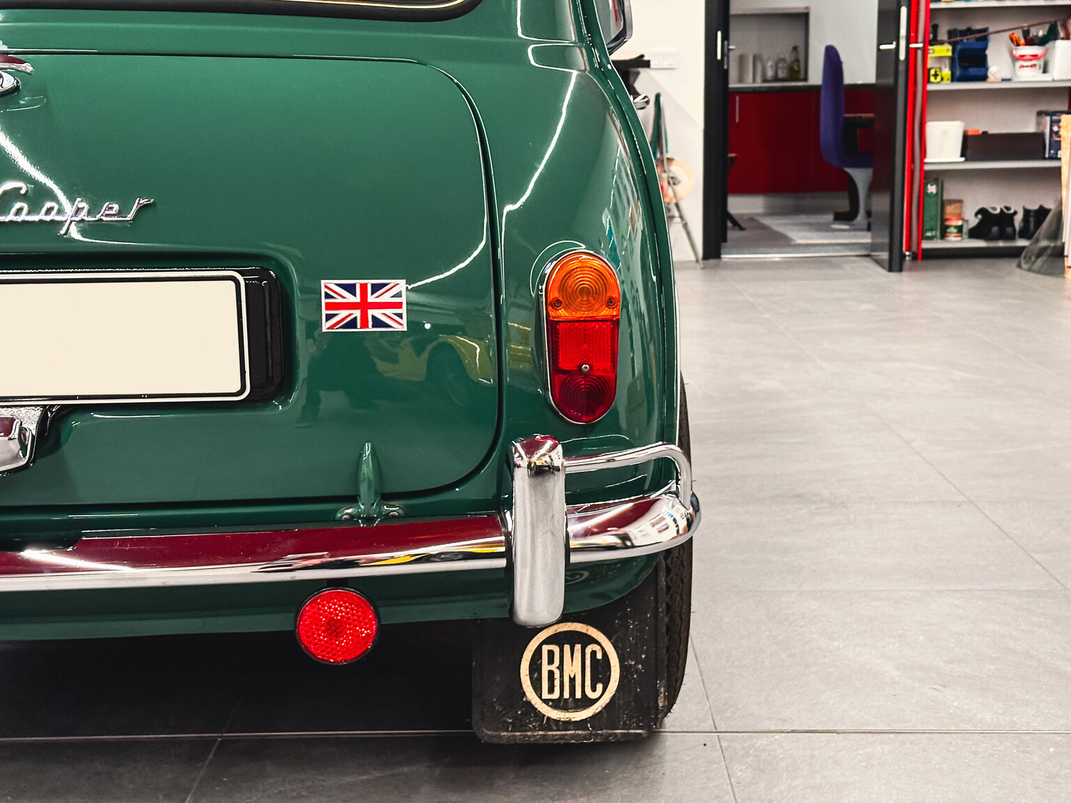 Exteriörbild på 1965 Austin Cooper
