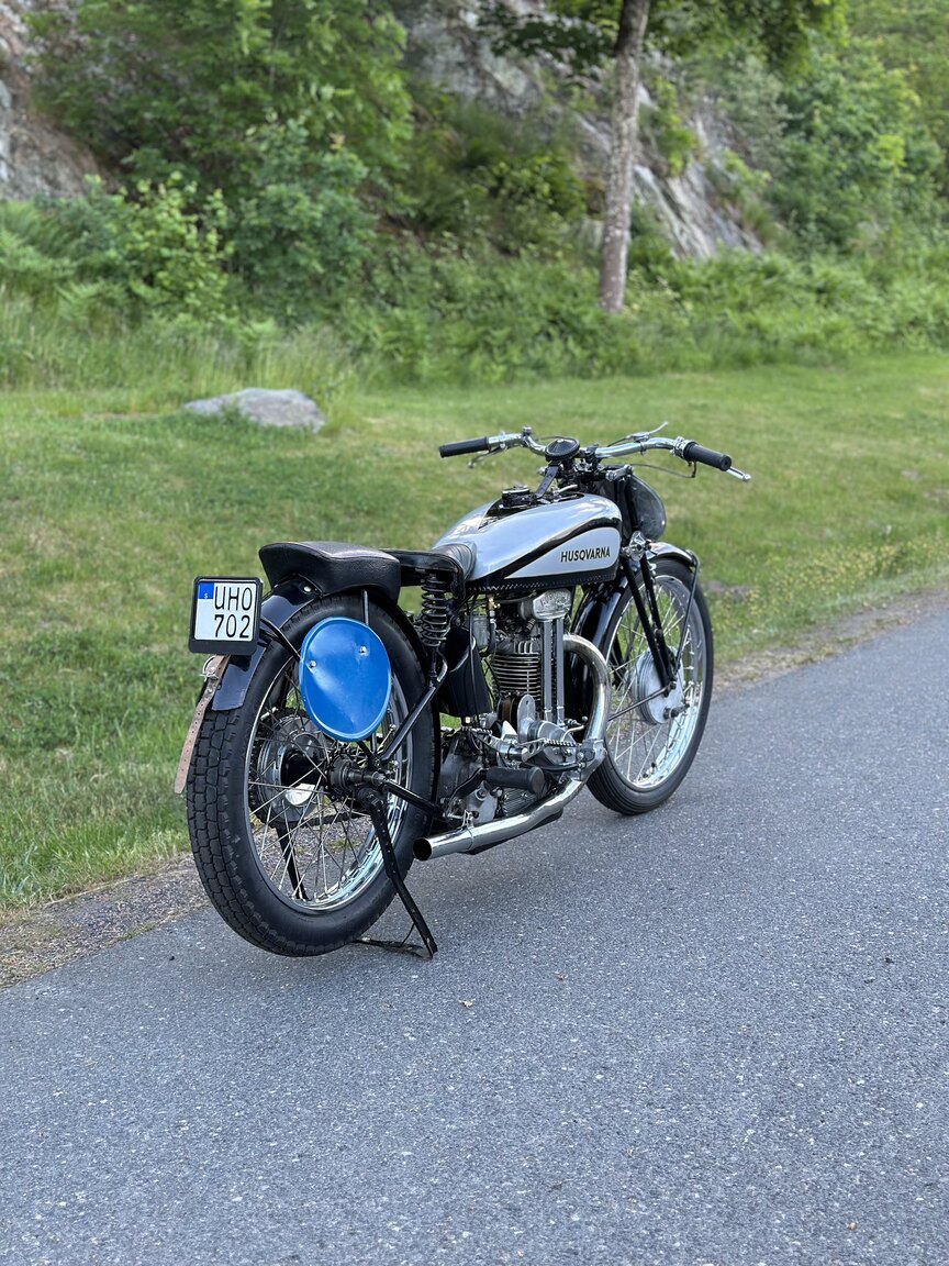 Exteriörbild på 1933 Husqvarna 350