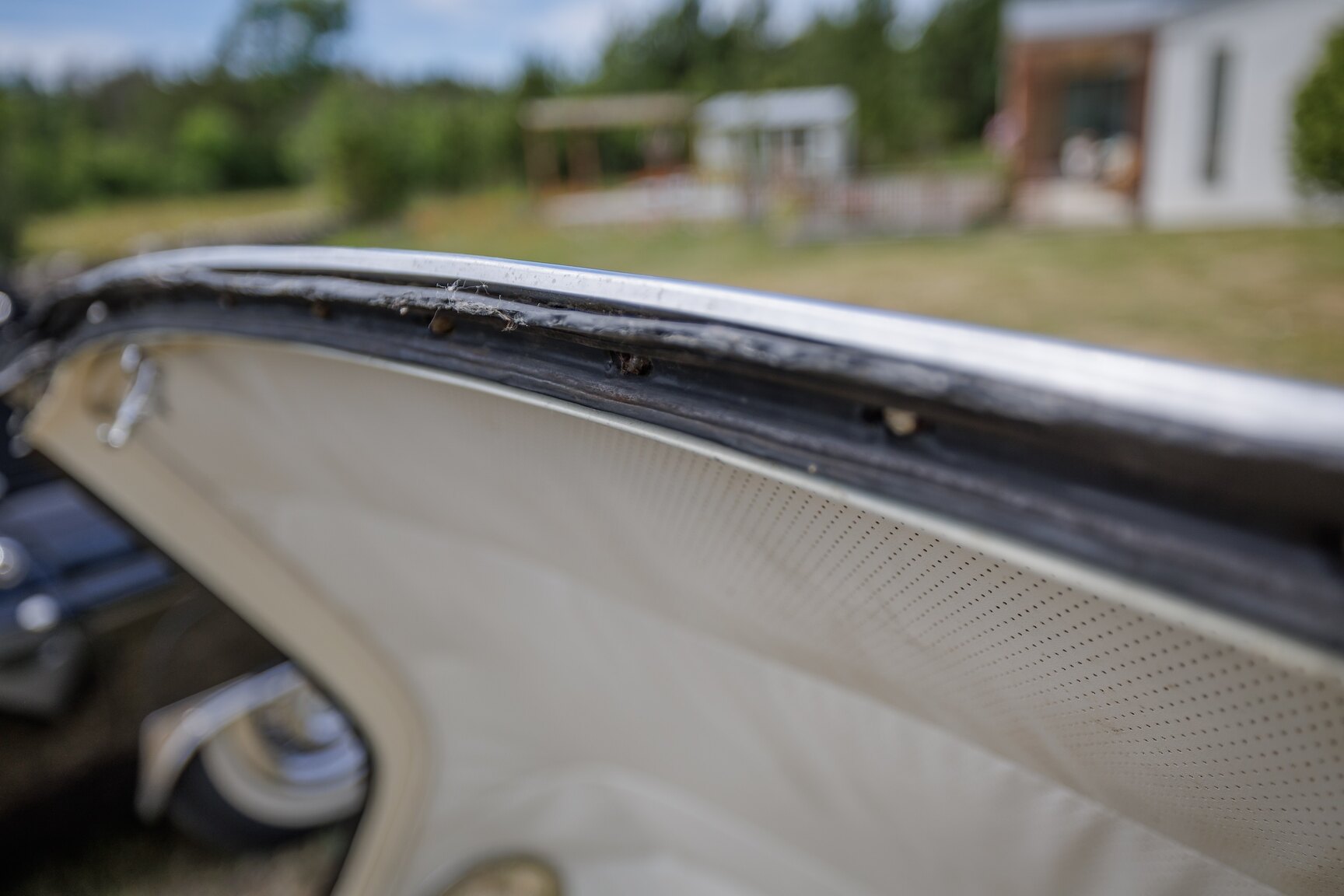 Innenraumfoto von 1956 Ford Thunderbird