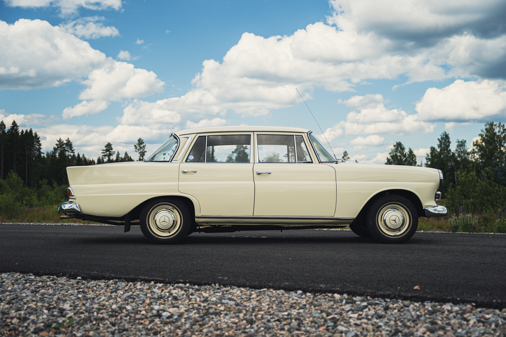 Exterior image of 1966 Mercedes-Benz 200 D "Heckflosse"