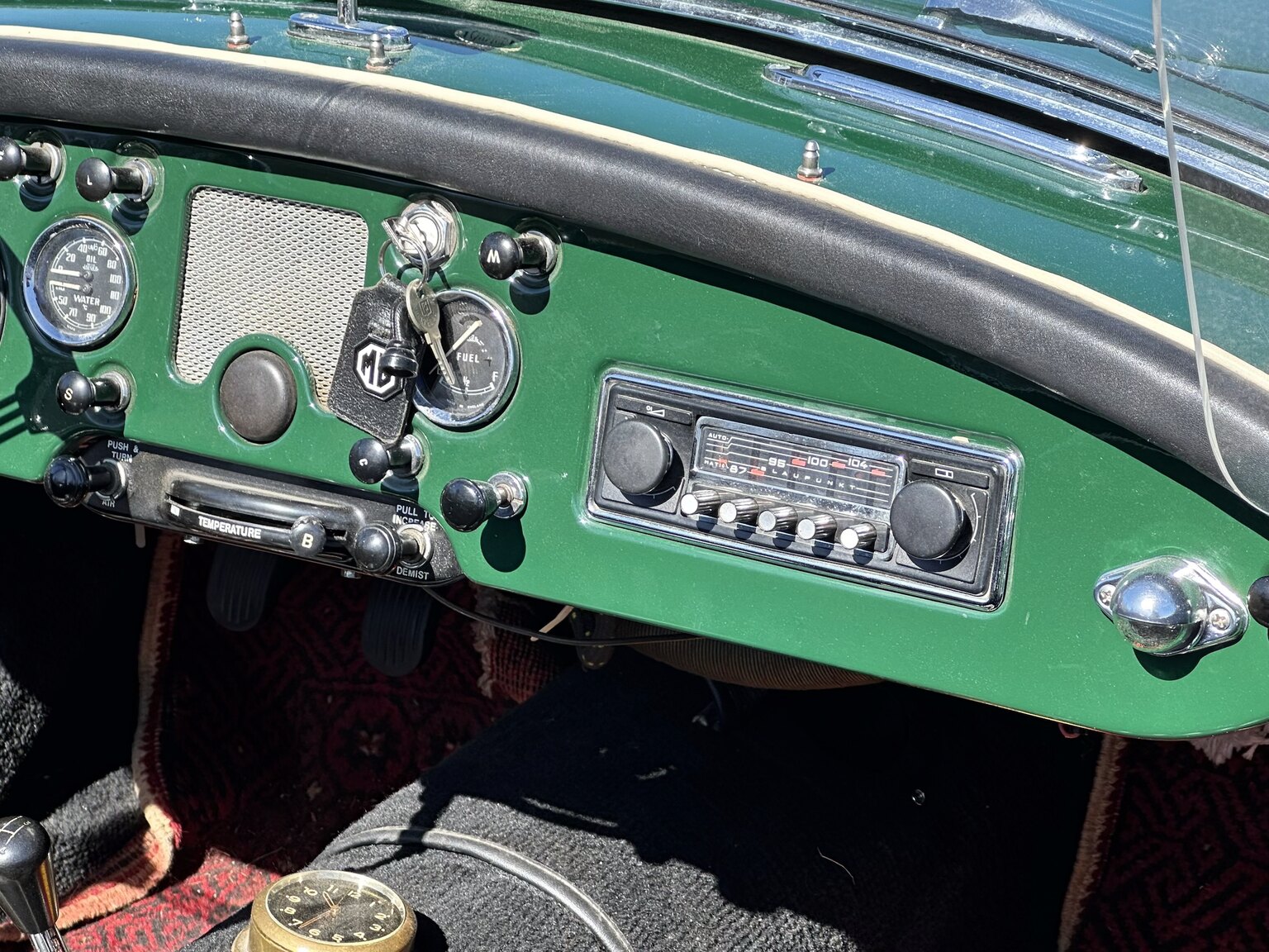 Interiörbild 1957 MGA Roadster (20)