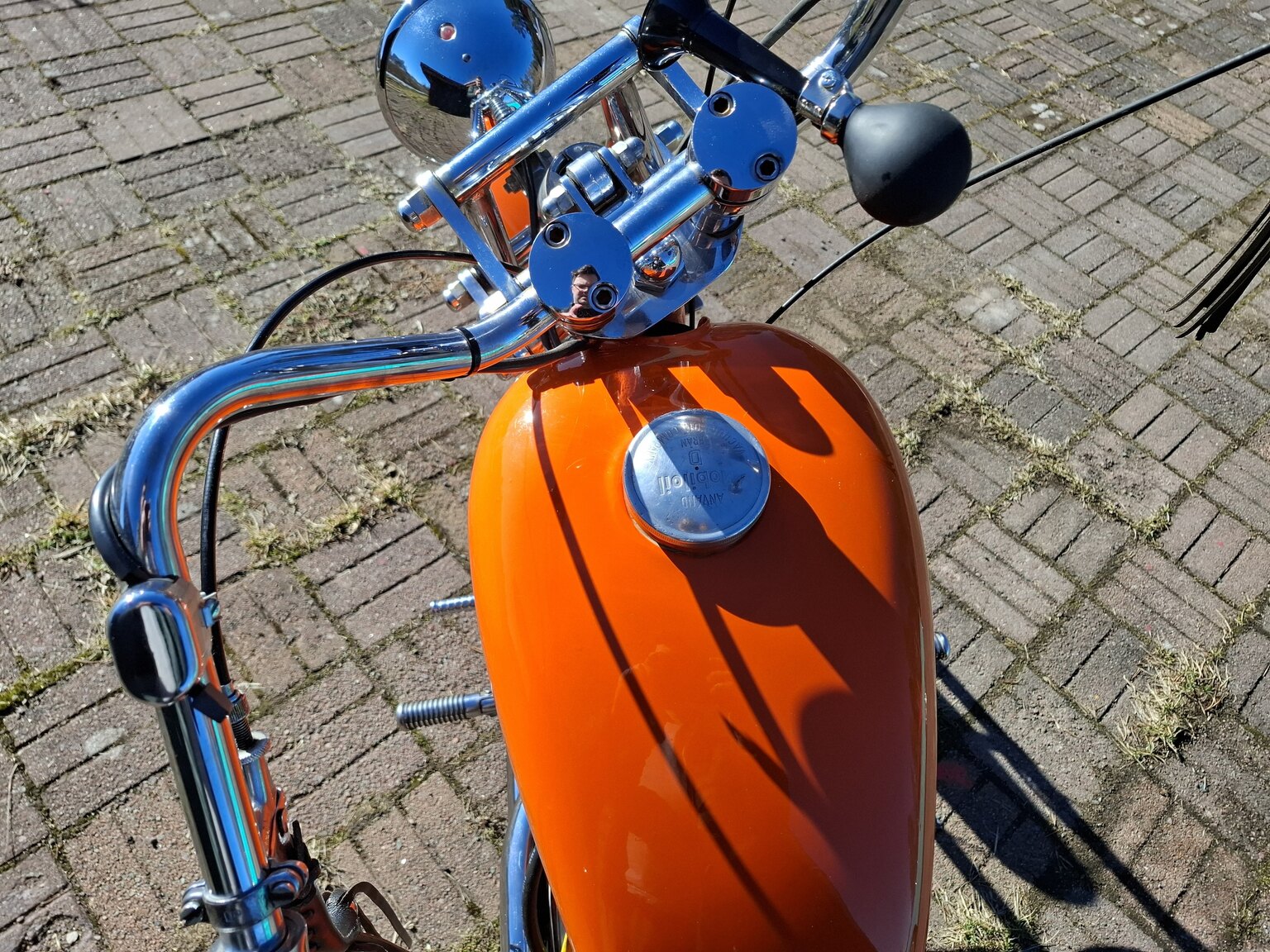 Aussenfoto 1953 Triumph Thunderbird Chopper