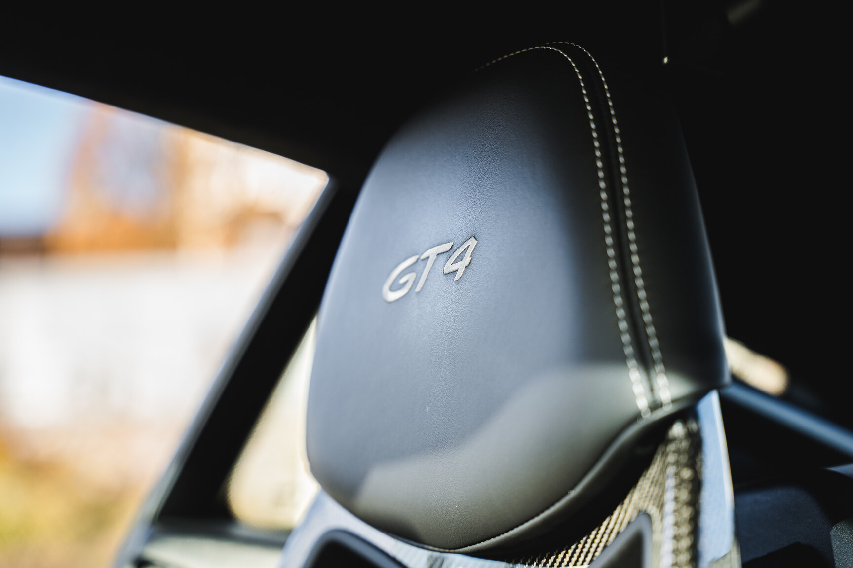 Interiörbild 2020 Porsche 718 Cayman GT4