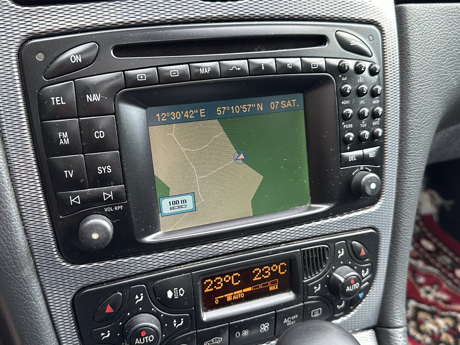 Interiörbild 2003 Mercedes CLK 500