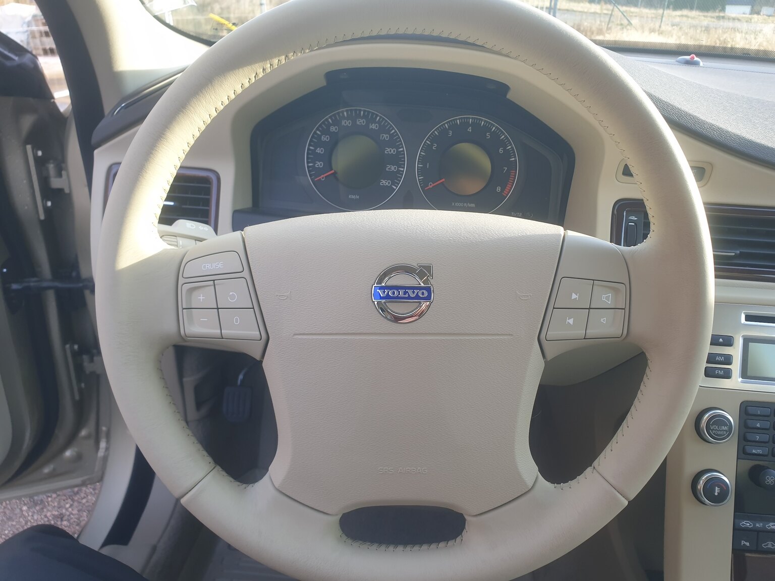 Interiörbild 2008 Volvo S80 2.5T