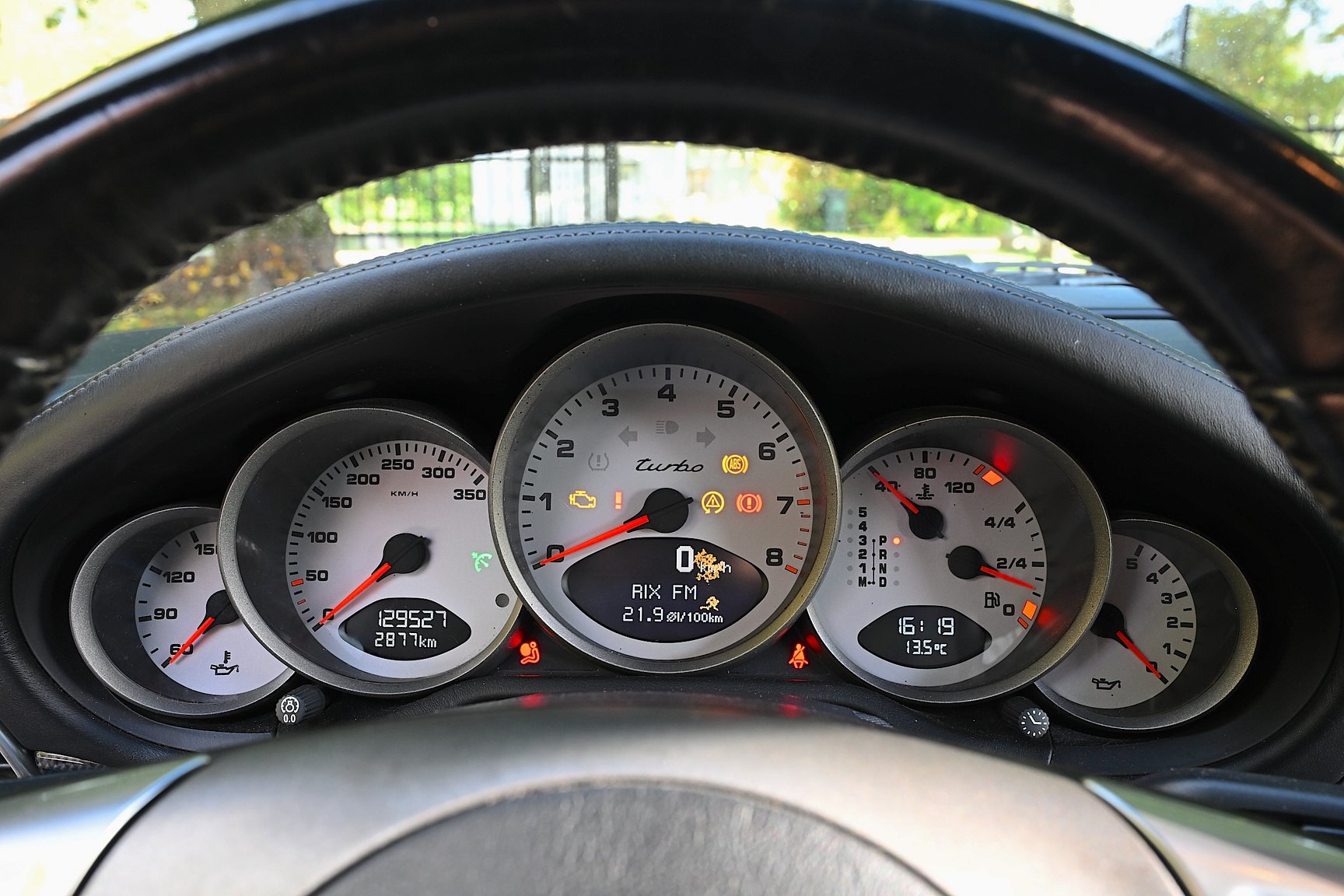 Interiörbild 2007 Porsche 911 997 Turbo