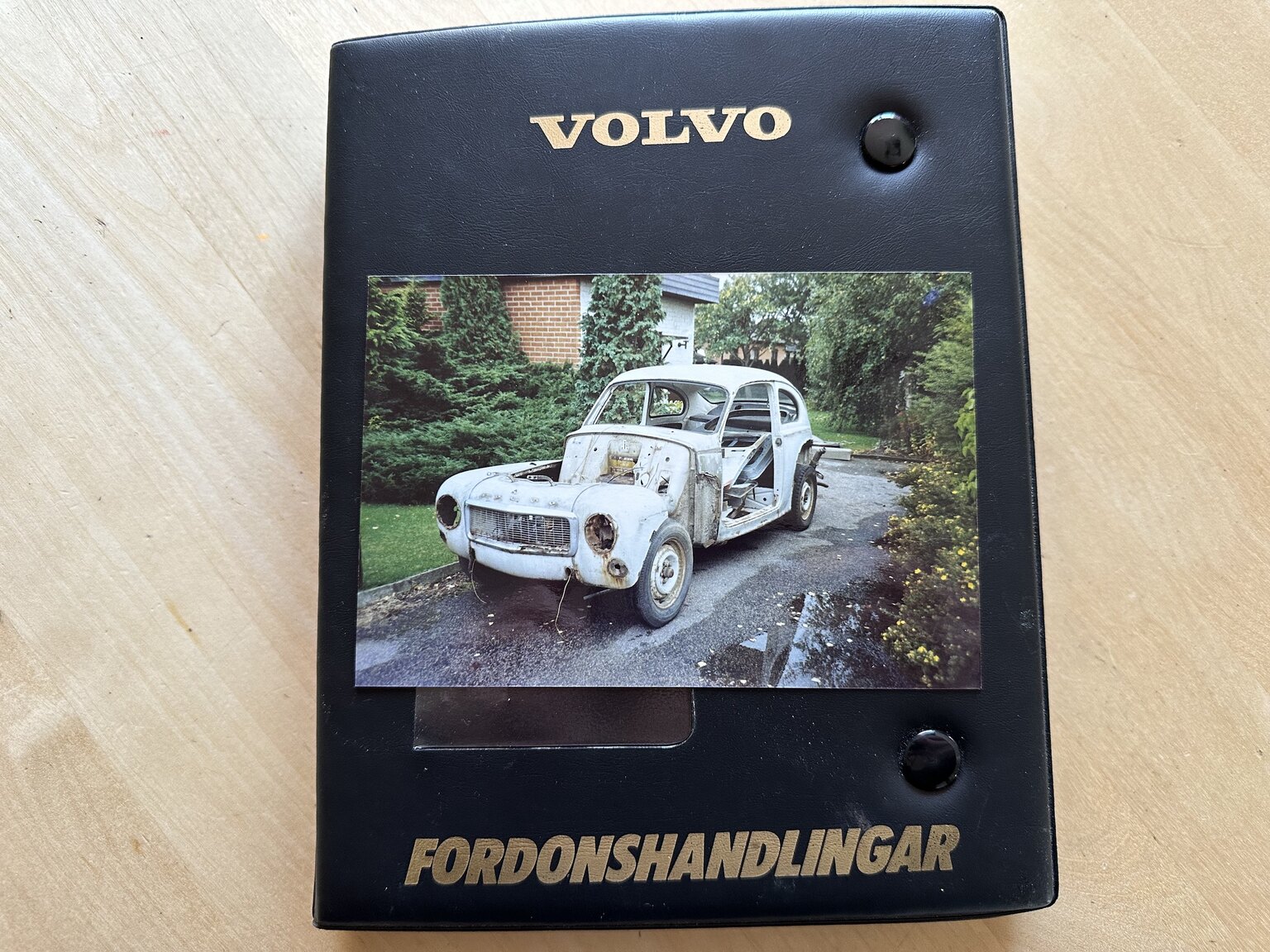 Dokumentation för 1965 Volvo PV Cabriolet