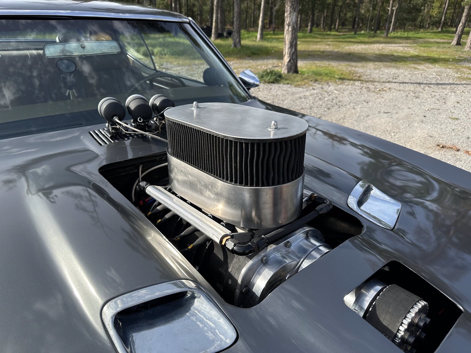 Exteriörbild på 1969 Pontiac GTO 406cid 